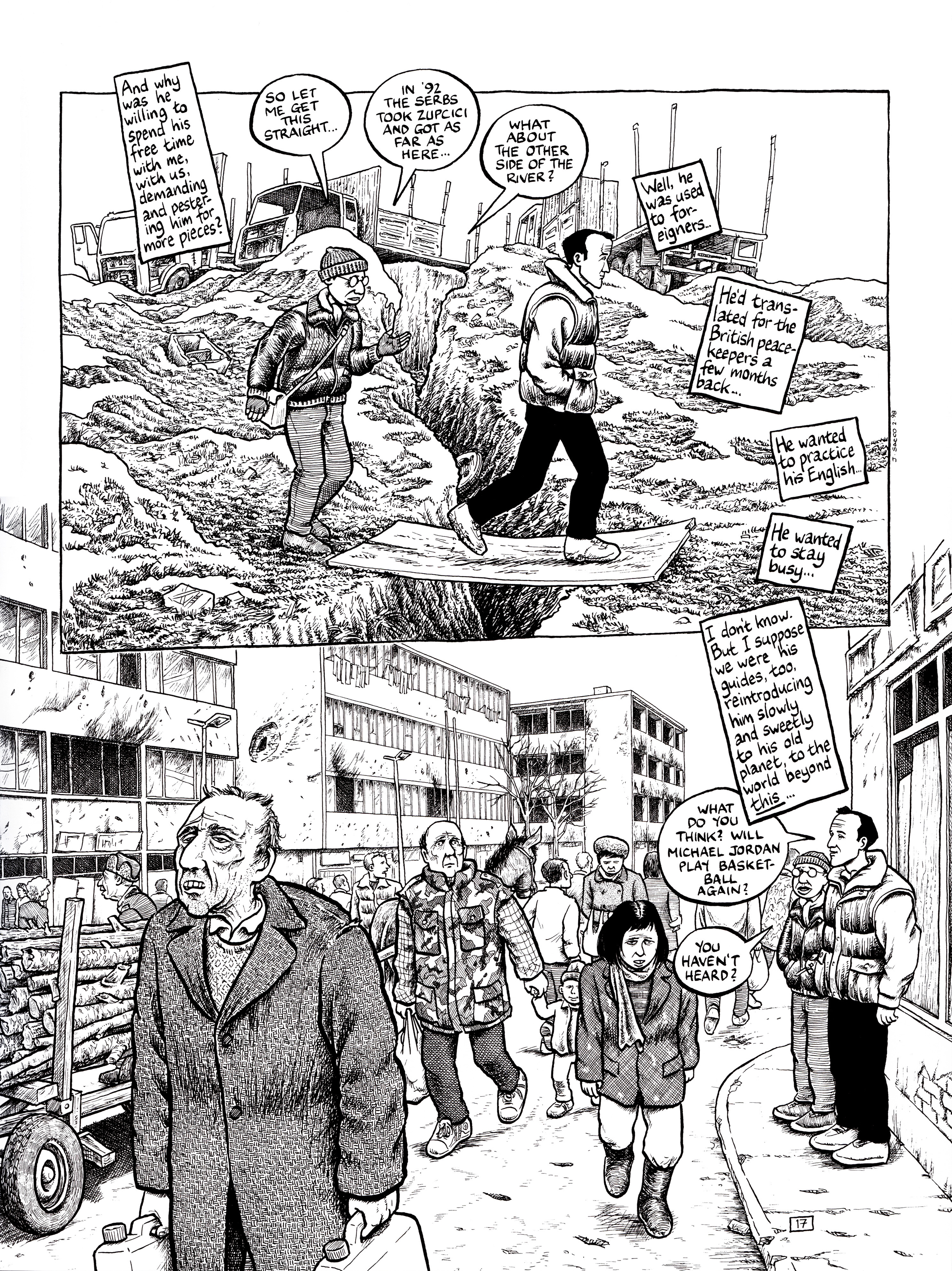 Read online Safe Area Goražde comic -  Issue # TPB (Part 1) - 56