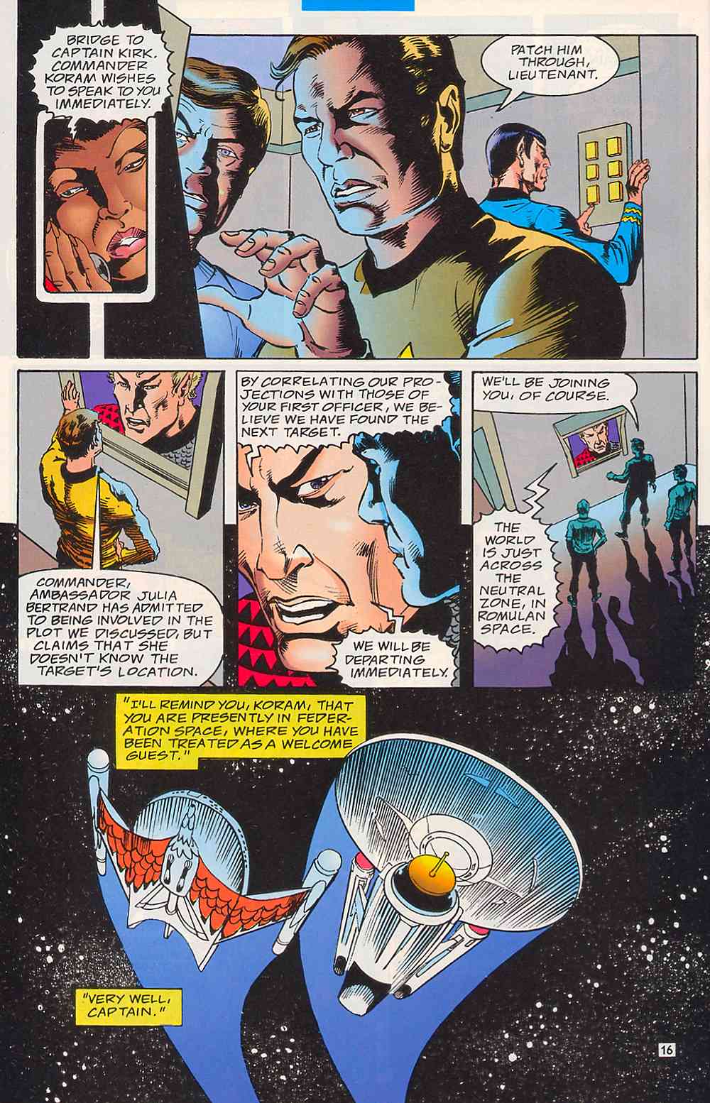 Read online Star Trek (1989) comic -  Issue #80 - 17