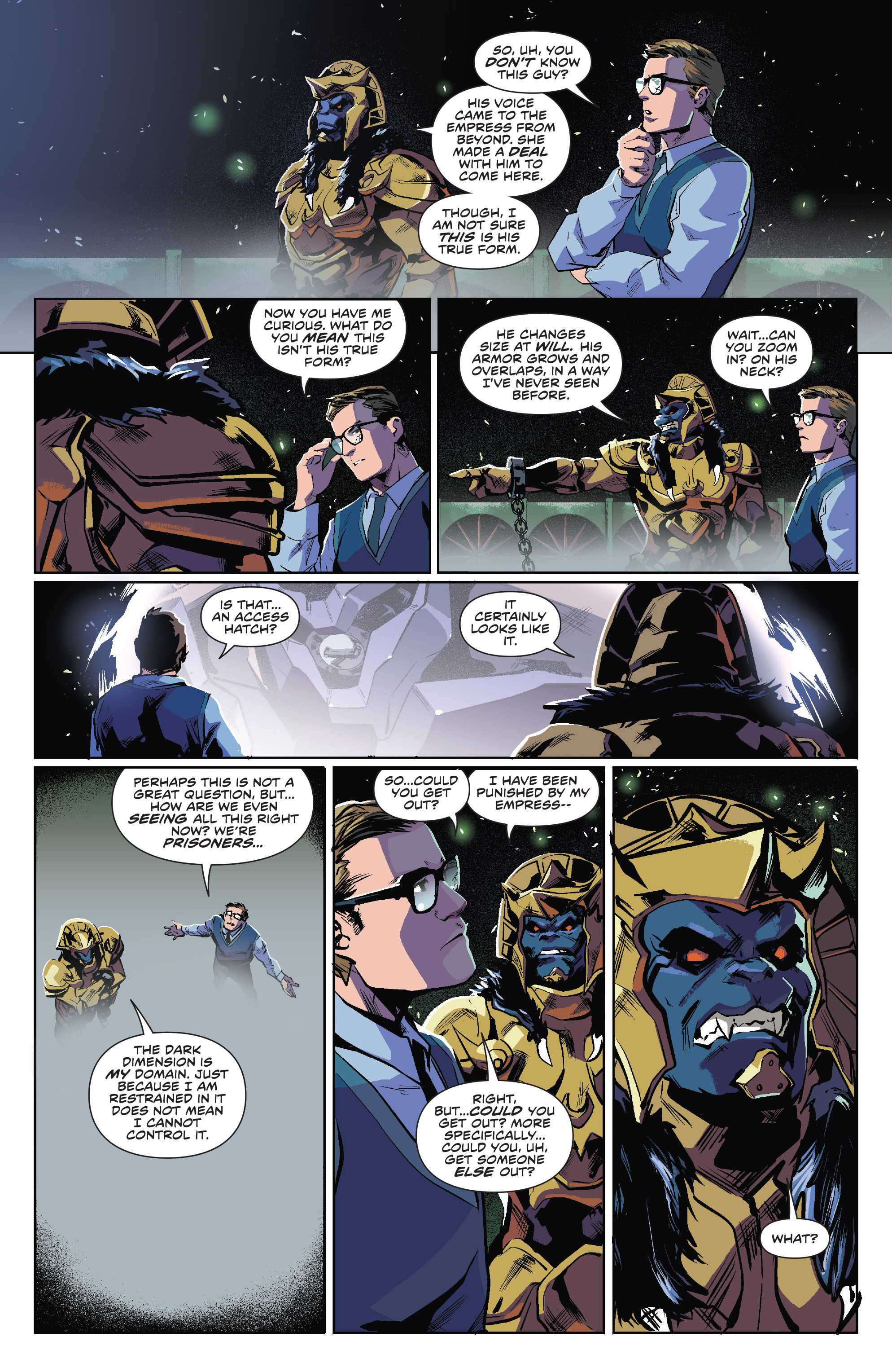 Read online Mighty Morphin Power Rangers comic -  Issue #9 - 11
