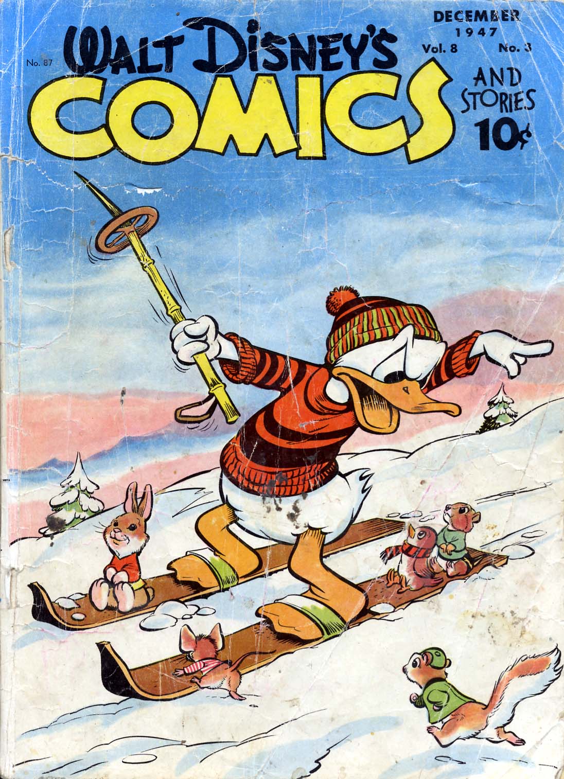 Read online Walt Disney's Comics and Stories comic -  Issue #87 - 1