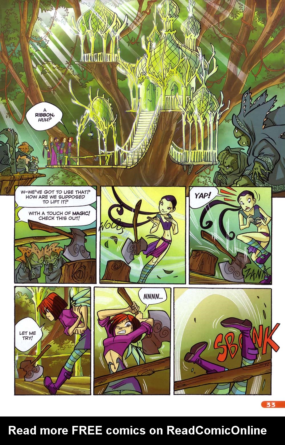 Read online W.i.t.c.h. comic -  Issue #69 - 29