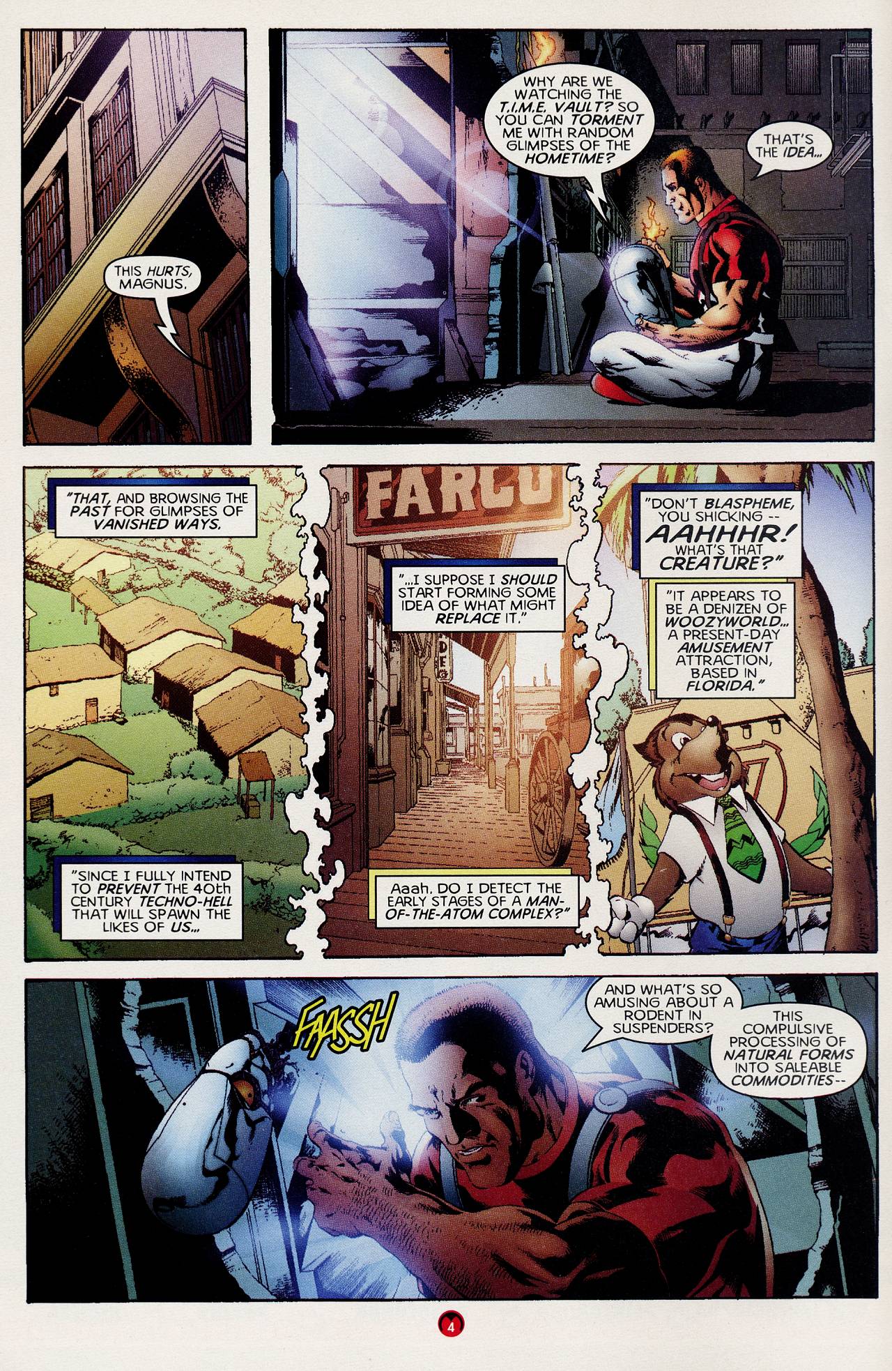 Read online Magnus Robot Fighter (1997) comic -  Issue #4 - 5