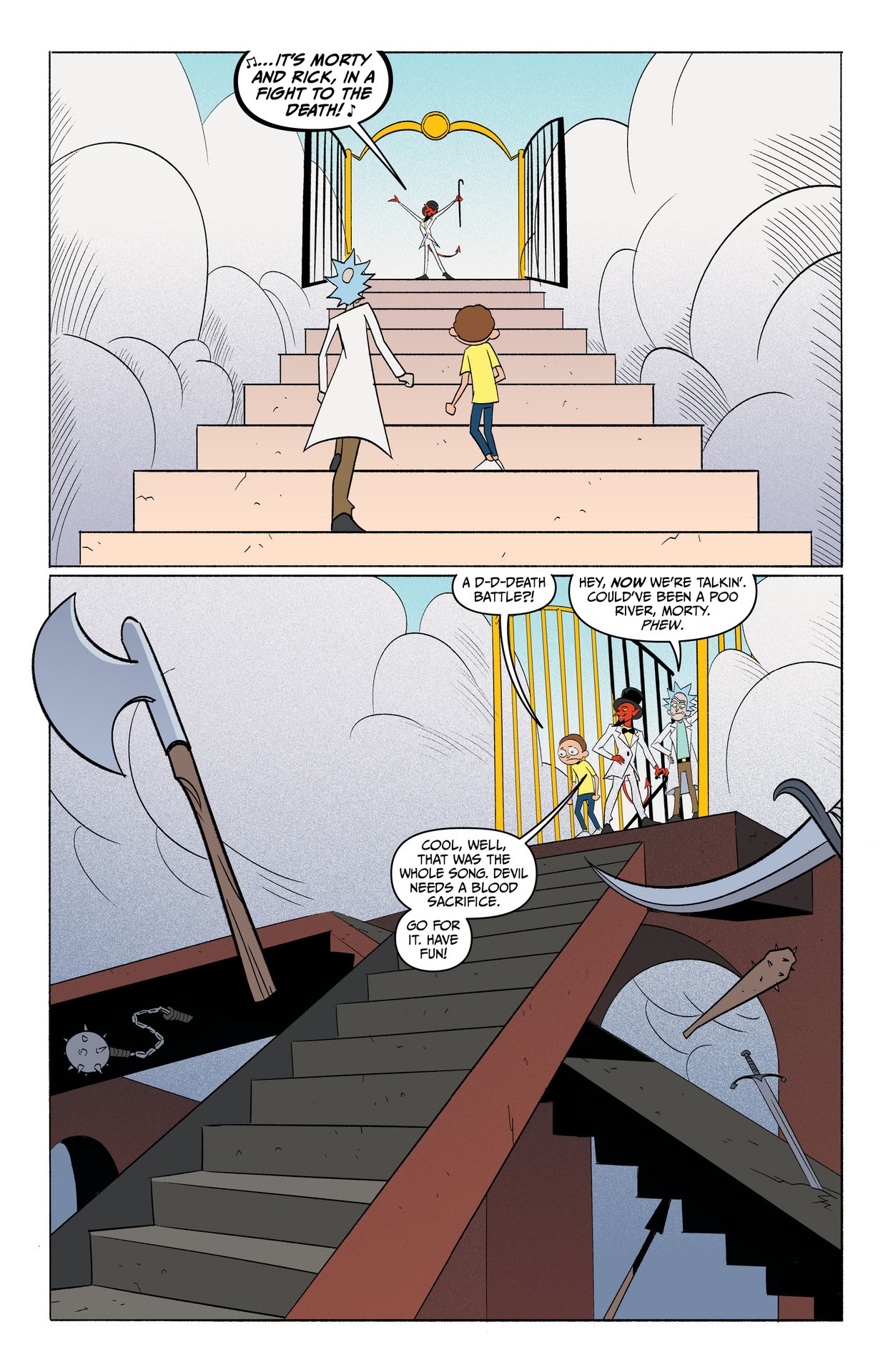 Read online Rick and Morty: Go to Hell comic -  Issue #4 - 7