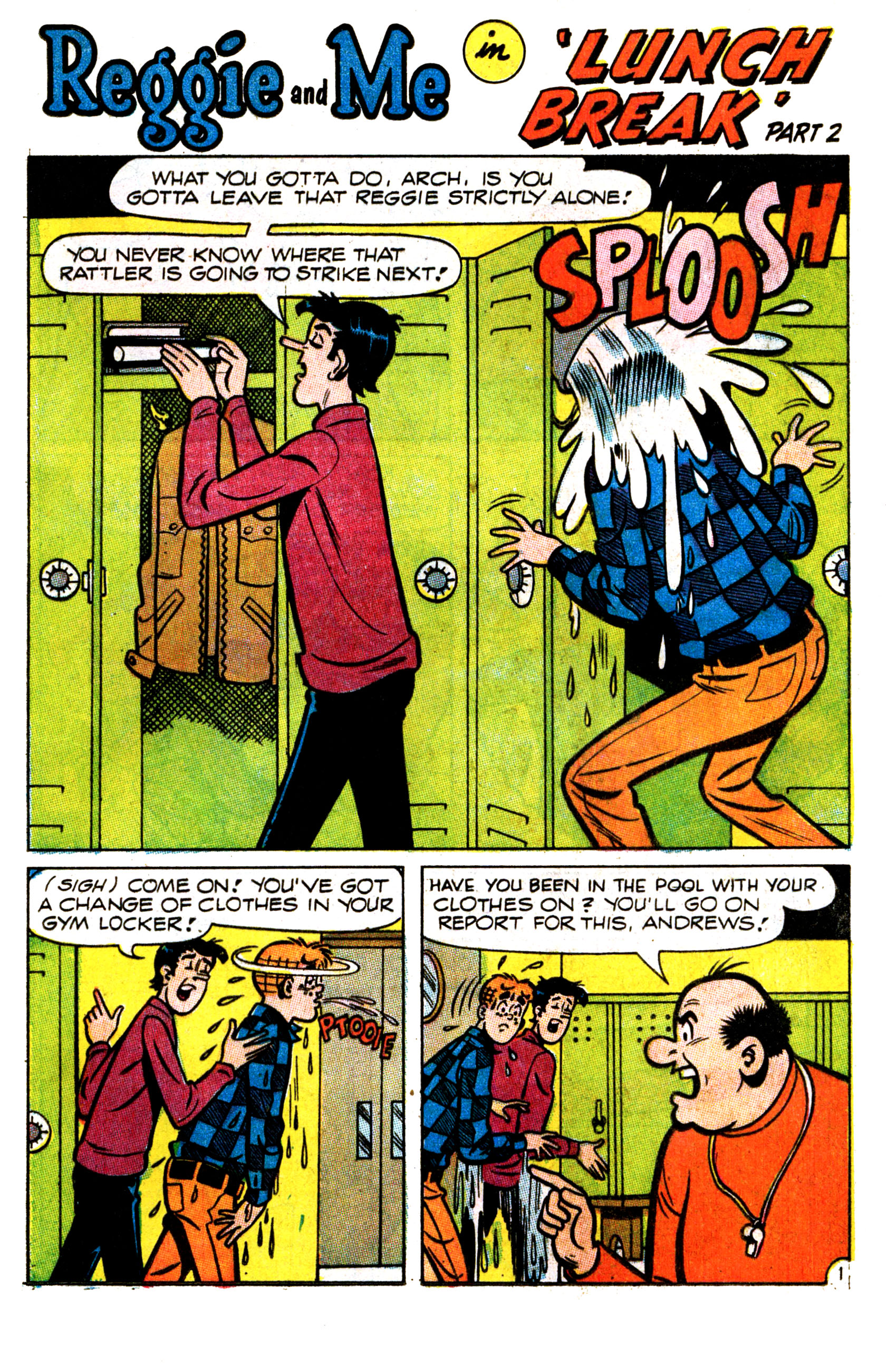 Read online Reggie and Me (1966) comic -  Issue #28 - 12