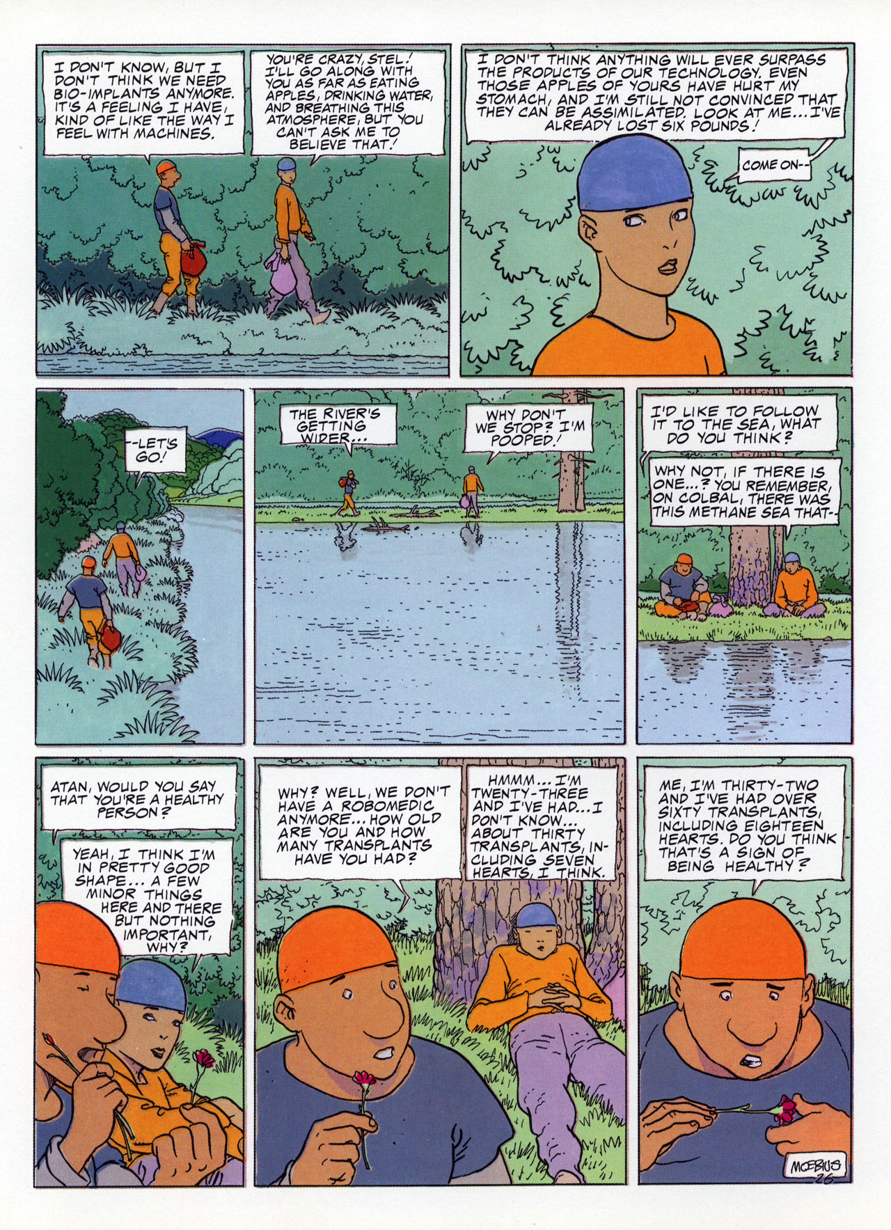 Read online Epic Graphic Novel: Moebius comic -  Issue # TPB 5 - 32