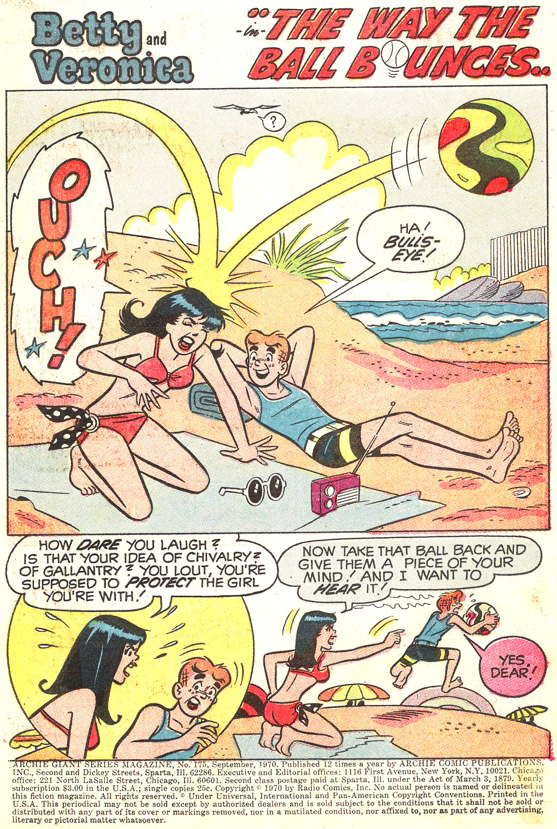 Read online Archie Giant Series Magazine comic -  Issue #175 - 3