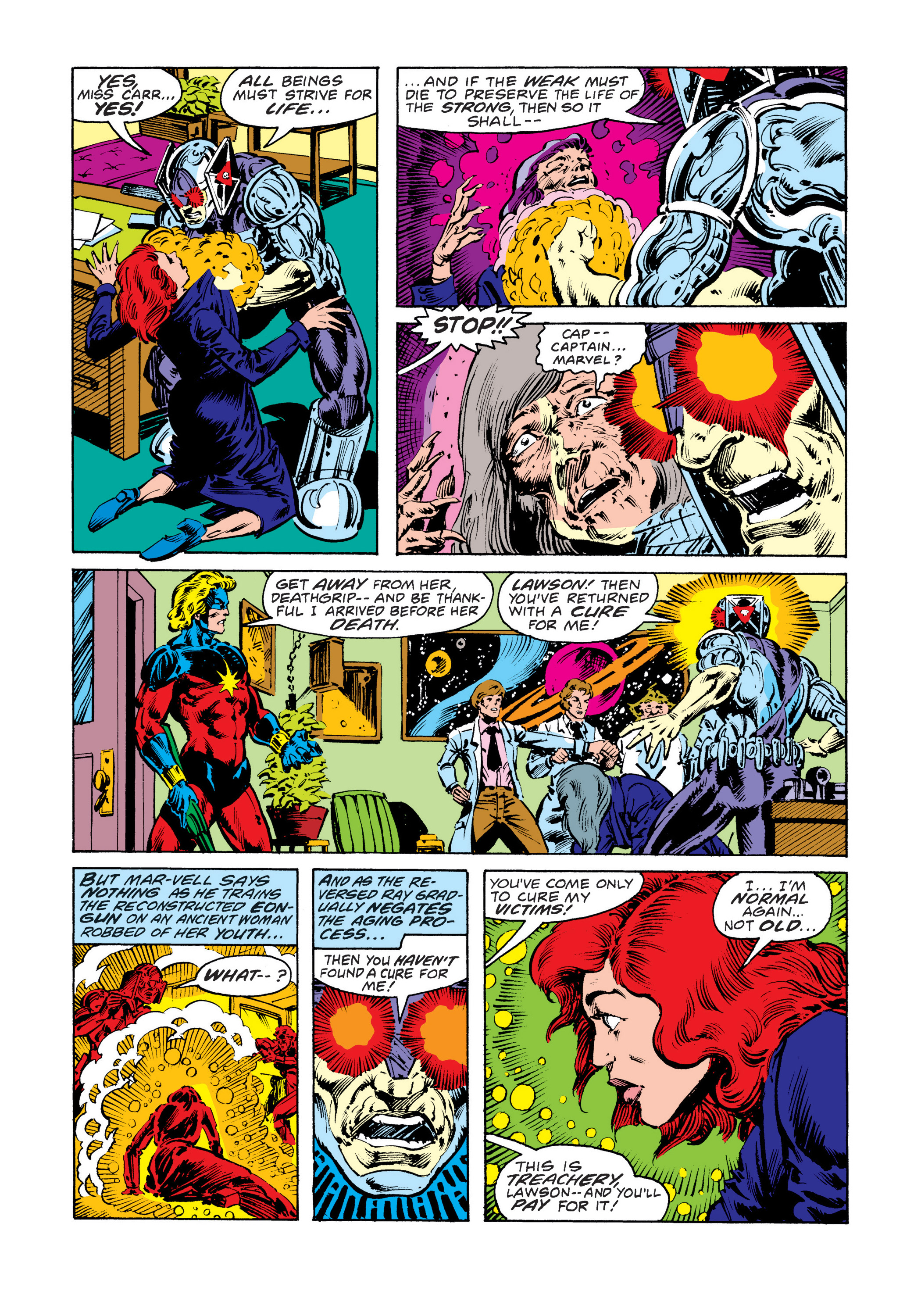 Read online Marvel Masterworks: Captain Marvel comic -  Issue # TPB 5 (Part 2) - 83