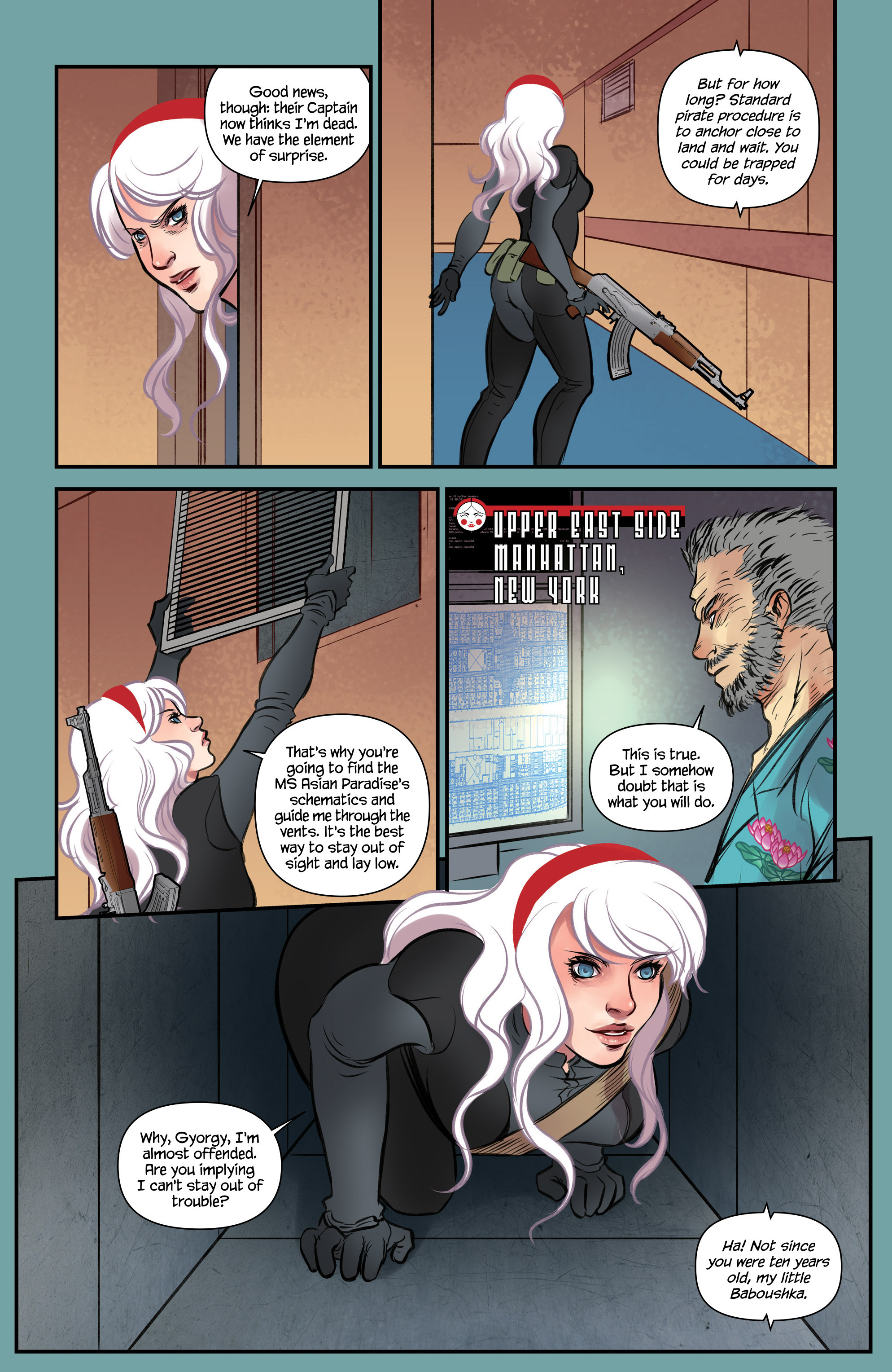 Read online Codename Baboushka comic -  Issue #3 - 6