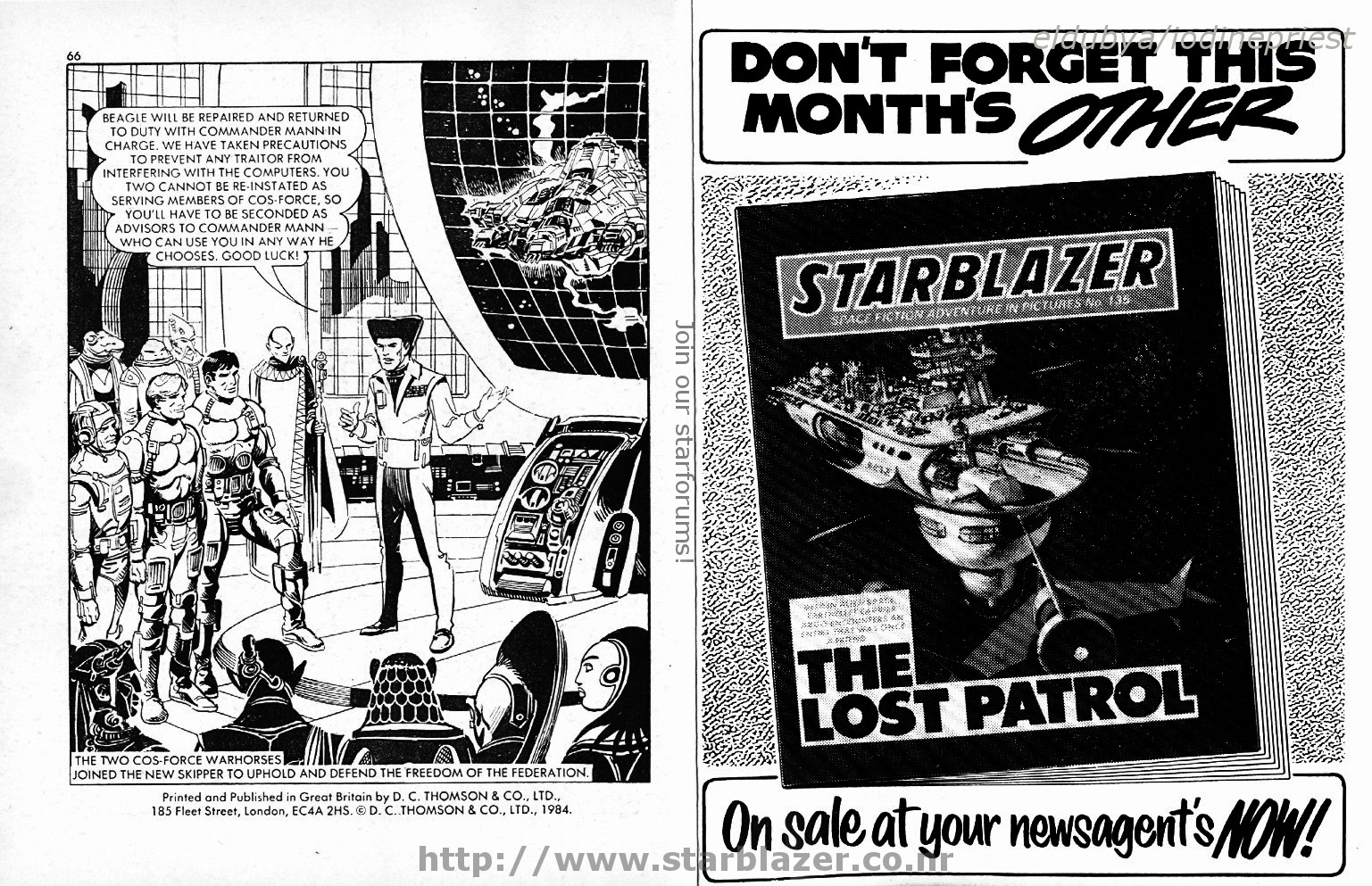Read online Starblazer comic -  Issue #134 - 35