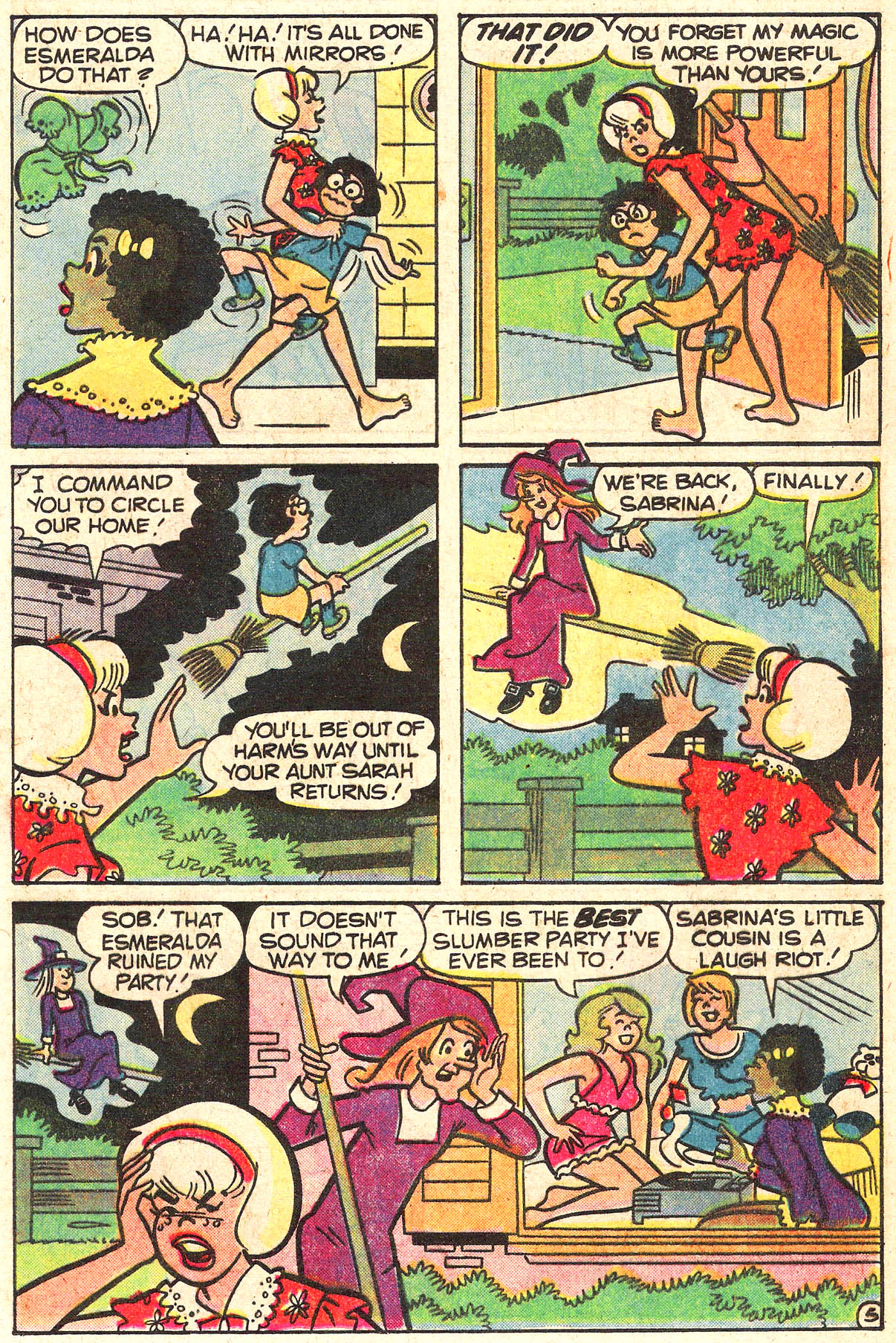 Read online Sabrina The Teenage Witch (1971) comic -  Issue #67 - 17