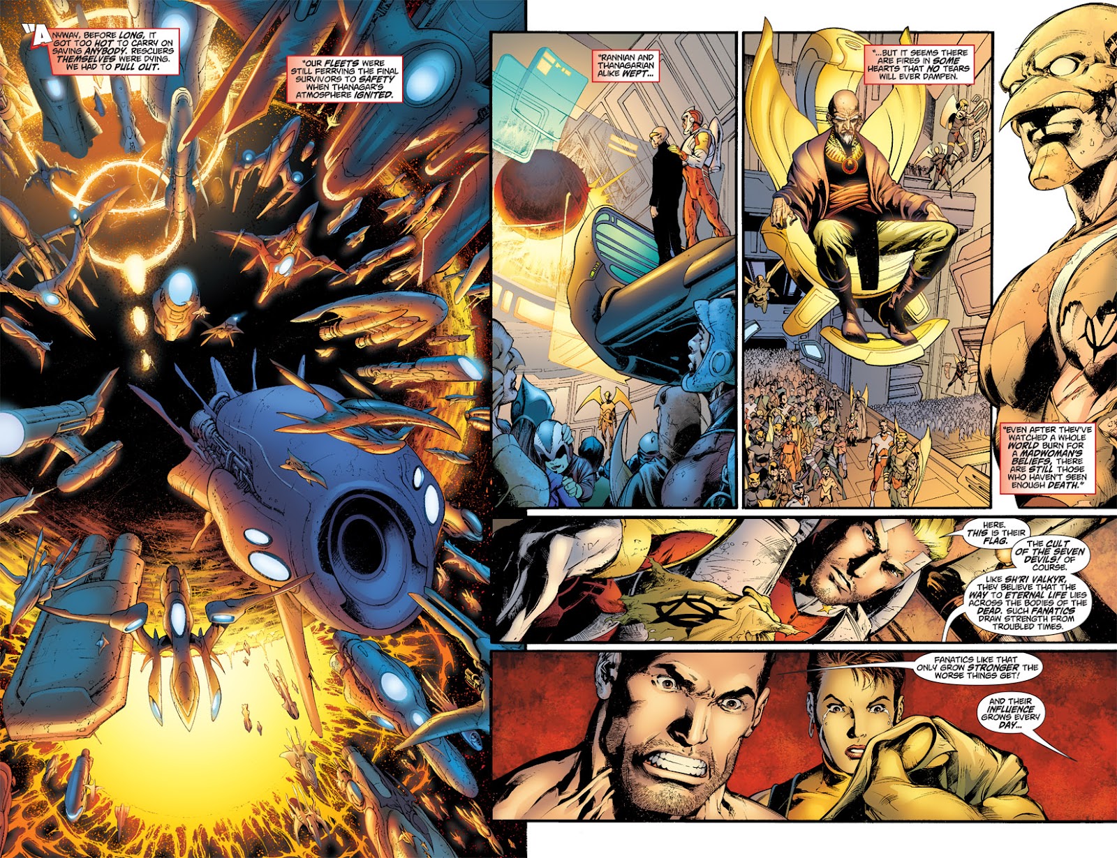 Rann/Thanagar War issue 1 - Page 10