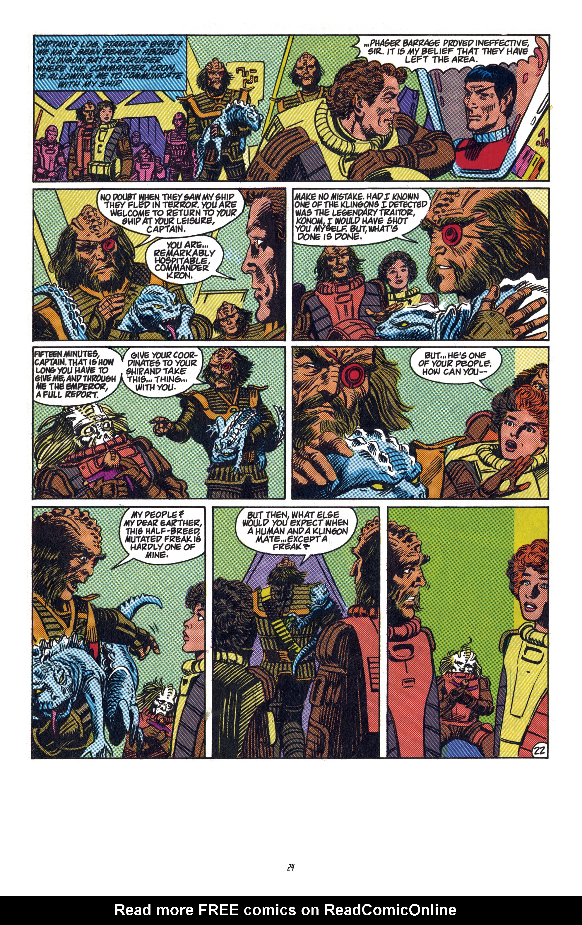 Read online Star Trek Classics comic -  Issue #5 - 24