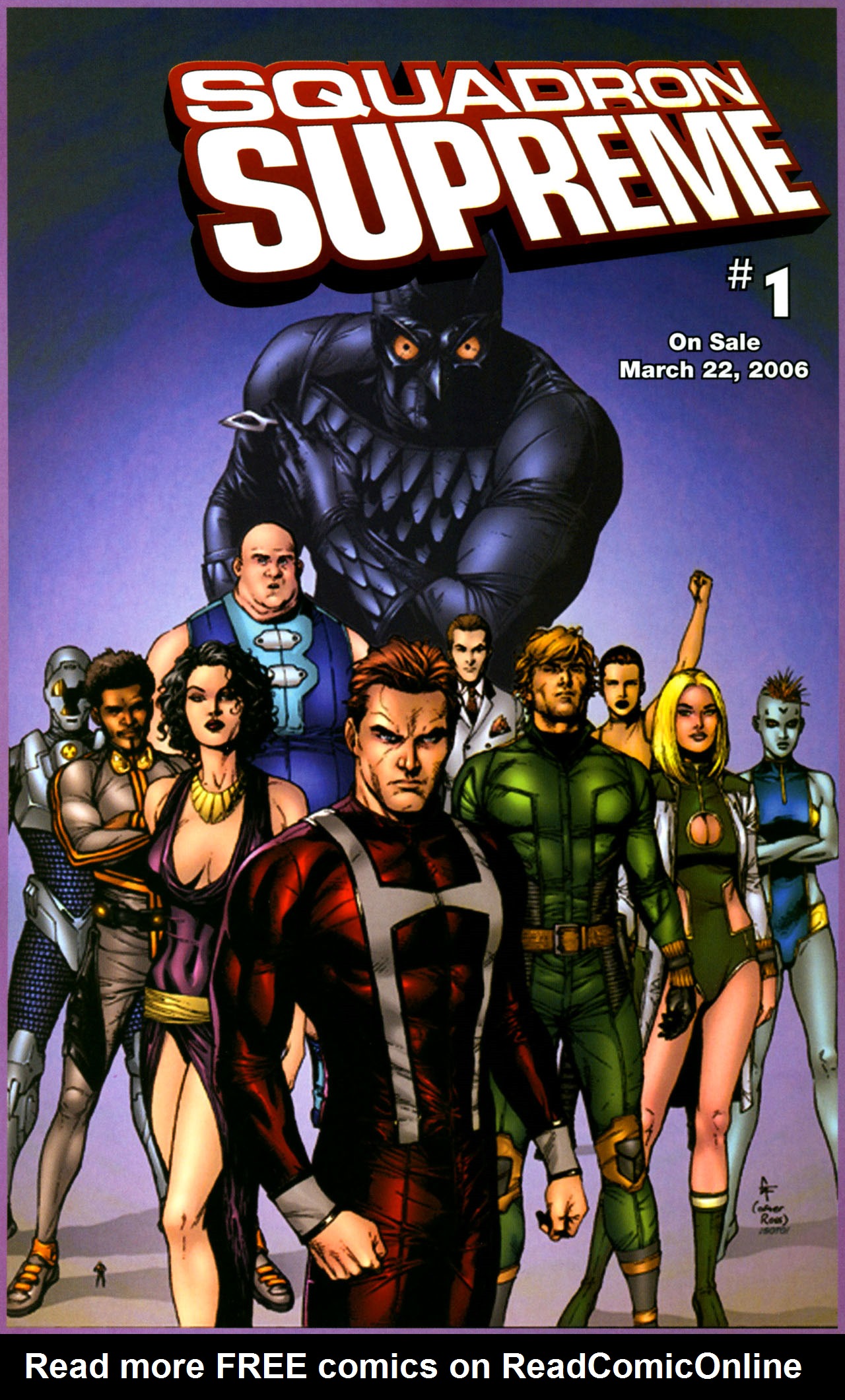 Read online Saga of Squadron Supreme comic -  Issue # Full - 48