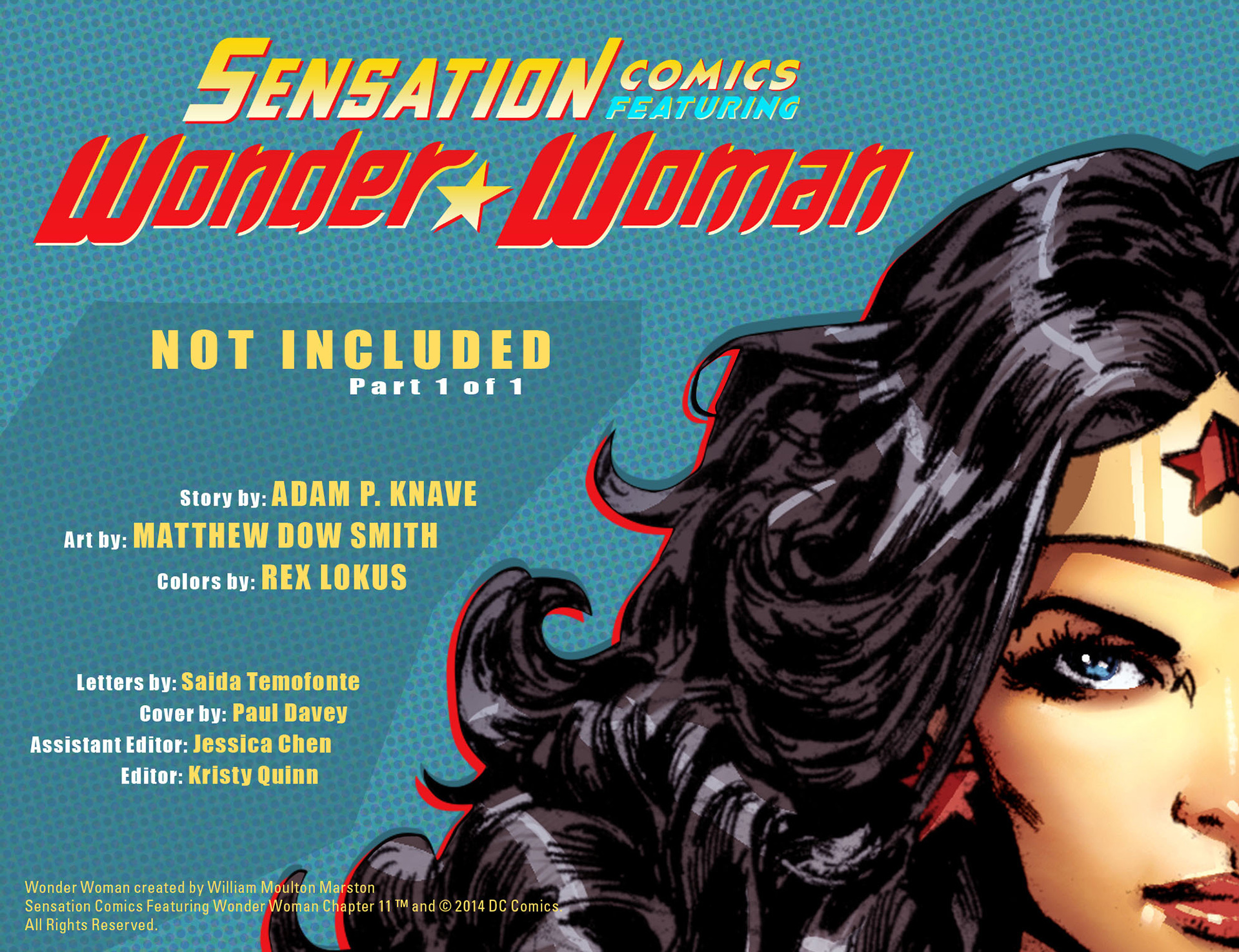 Read online Sensation Comics Featuring Wonder Woman comic -  Issue #11 - 2