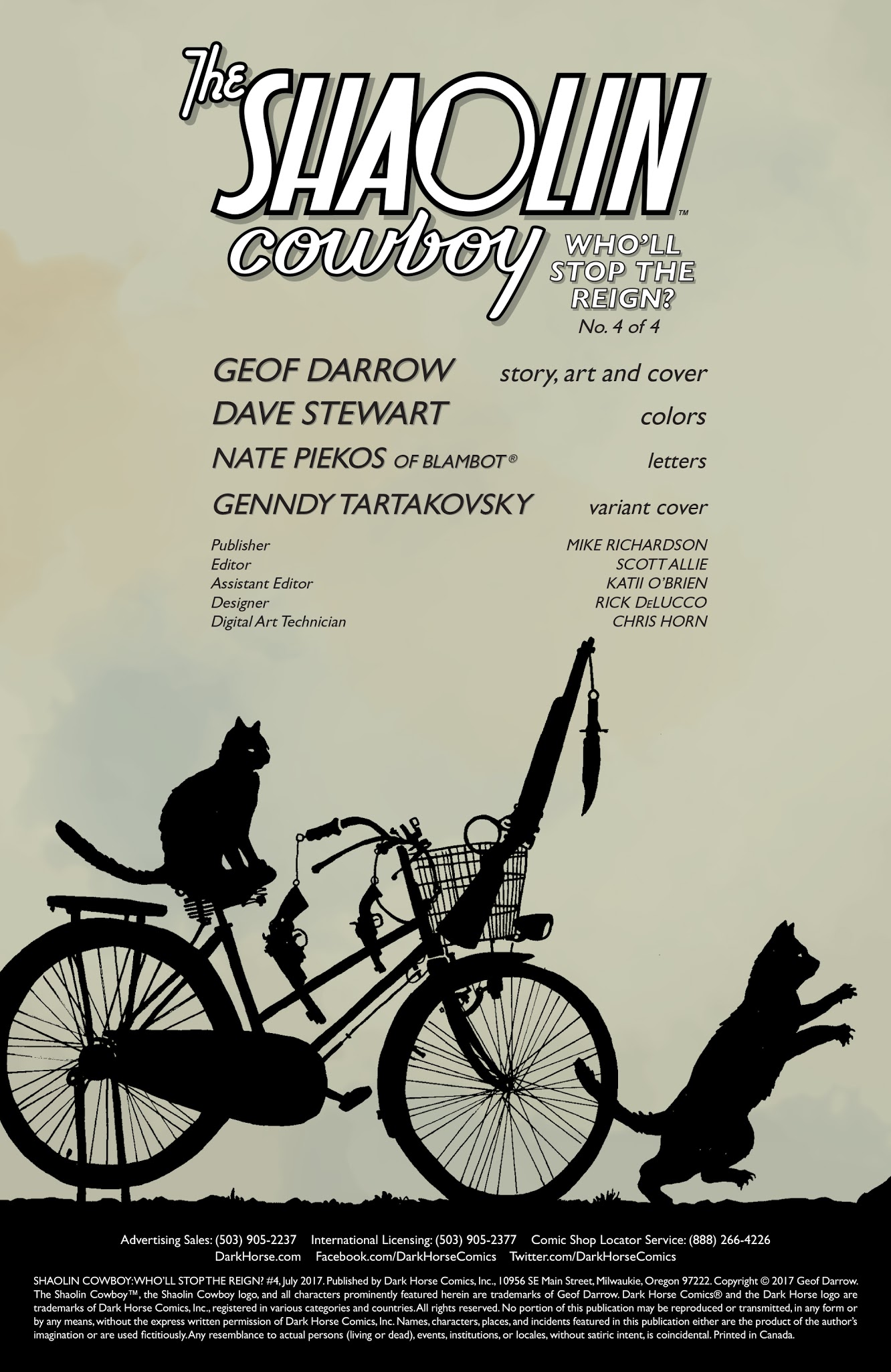 Read online The Shaolin Cowboy: Who'll Stop the Reign? comic -  Issue #4 - 3