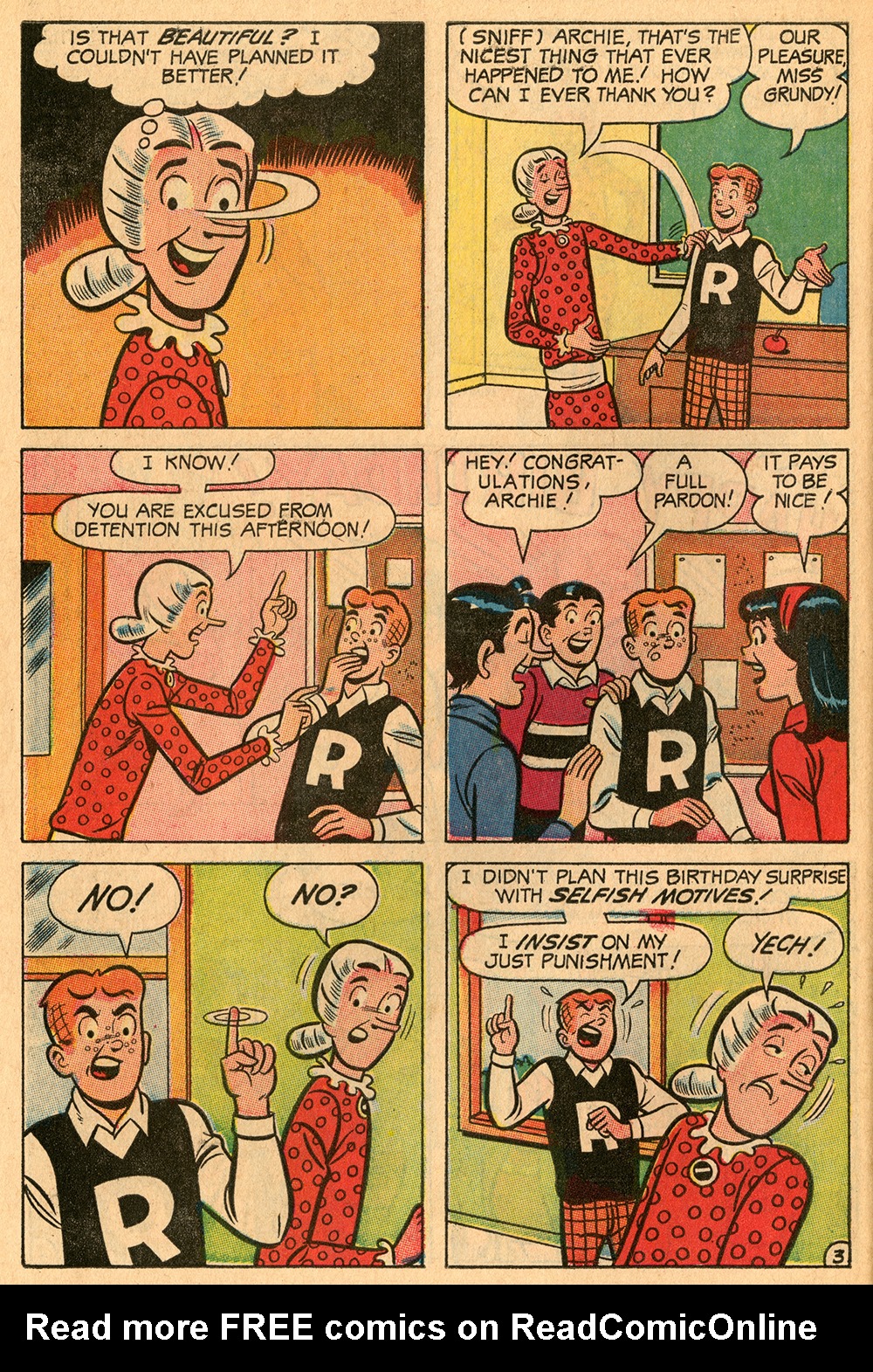 Read online Life With Archie (1958) comic -  Issue #74 - 30