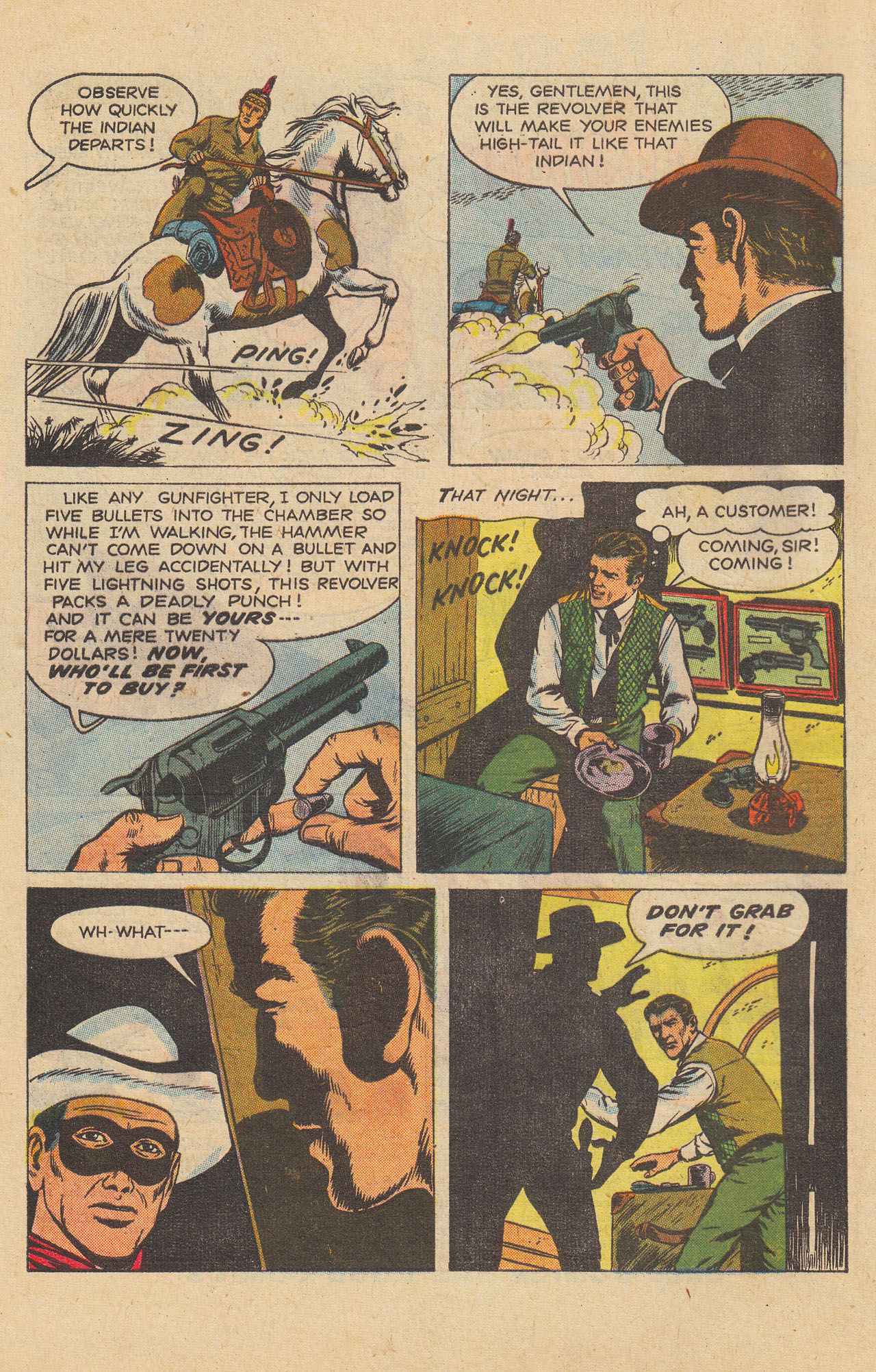 Read online The Lone Ranger (1948) comic -  Issue #125 - 4