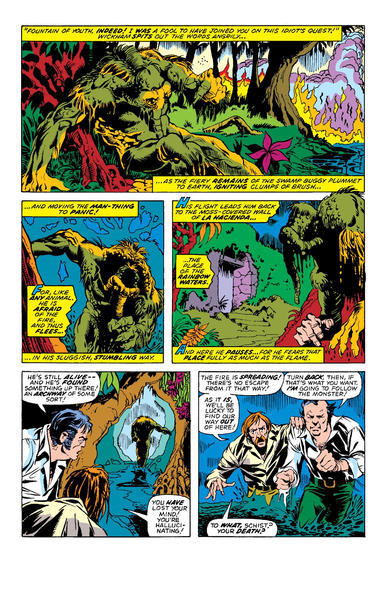 Read online Man-Thing by Steve Gerber: The Complete Collection comic -  Issue # TPB 1 (Part 5) - 6