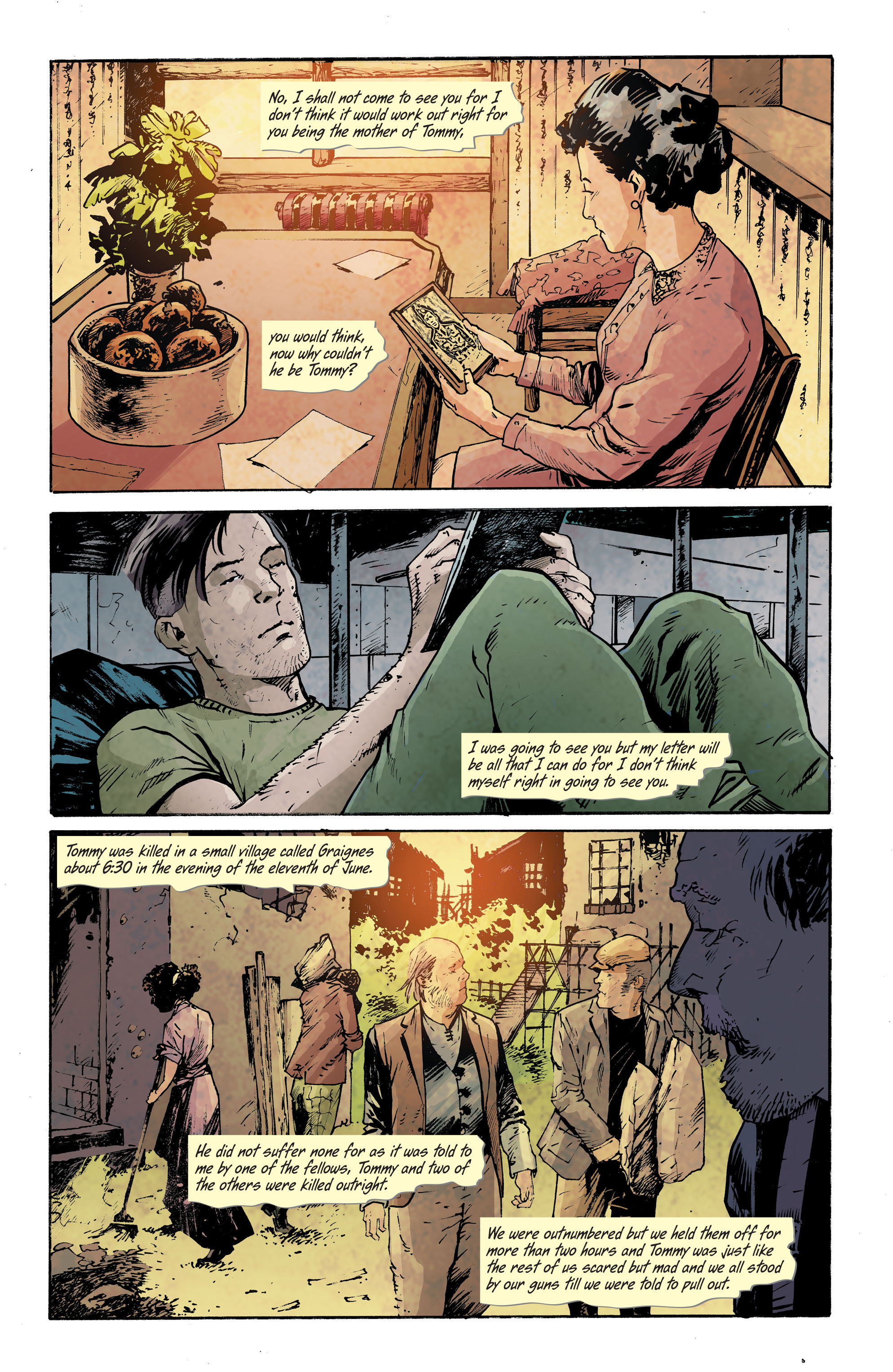 Read online Six Days: The Incredible Story of D-Day's Lost Chapter comic -  Issue # TPB - 123