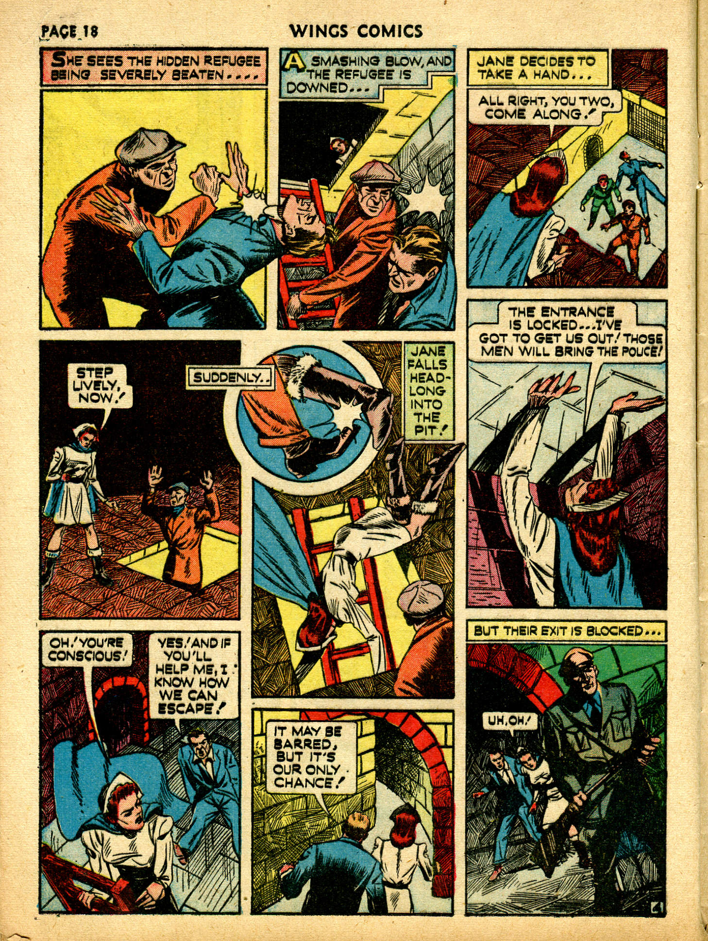 Read online Wings Comics comic -  Issue #12 - 20