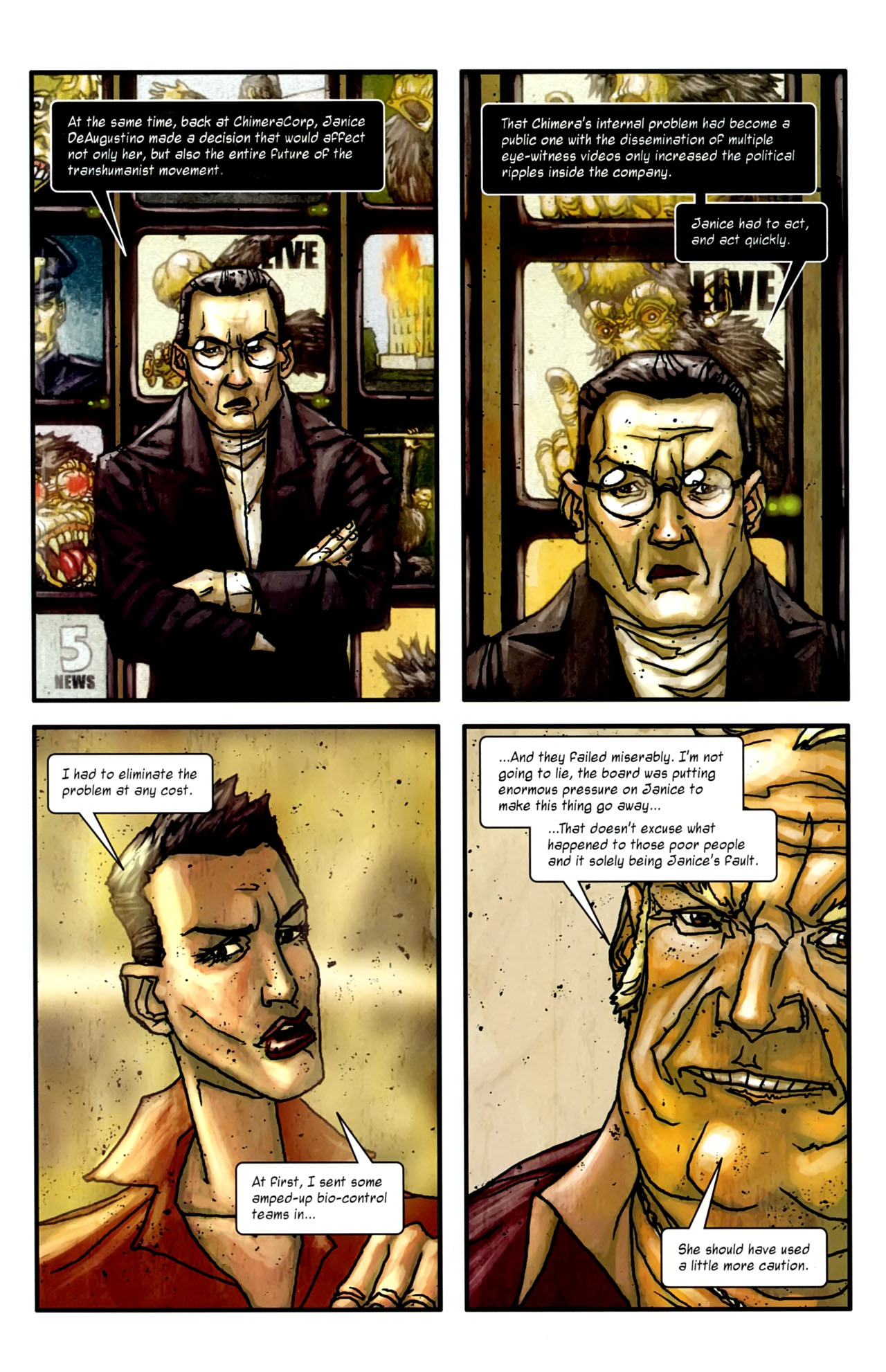 Read online Transhuman comic -  Issue #3 - 14