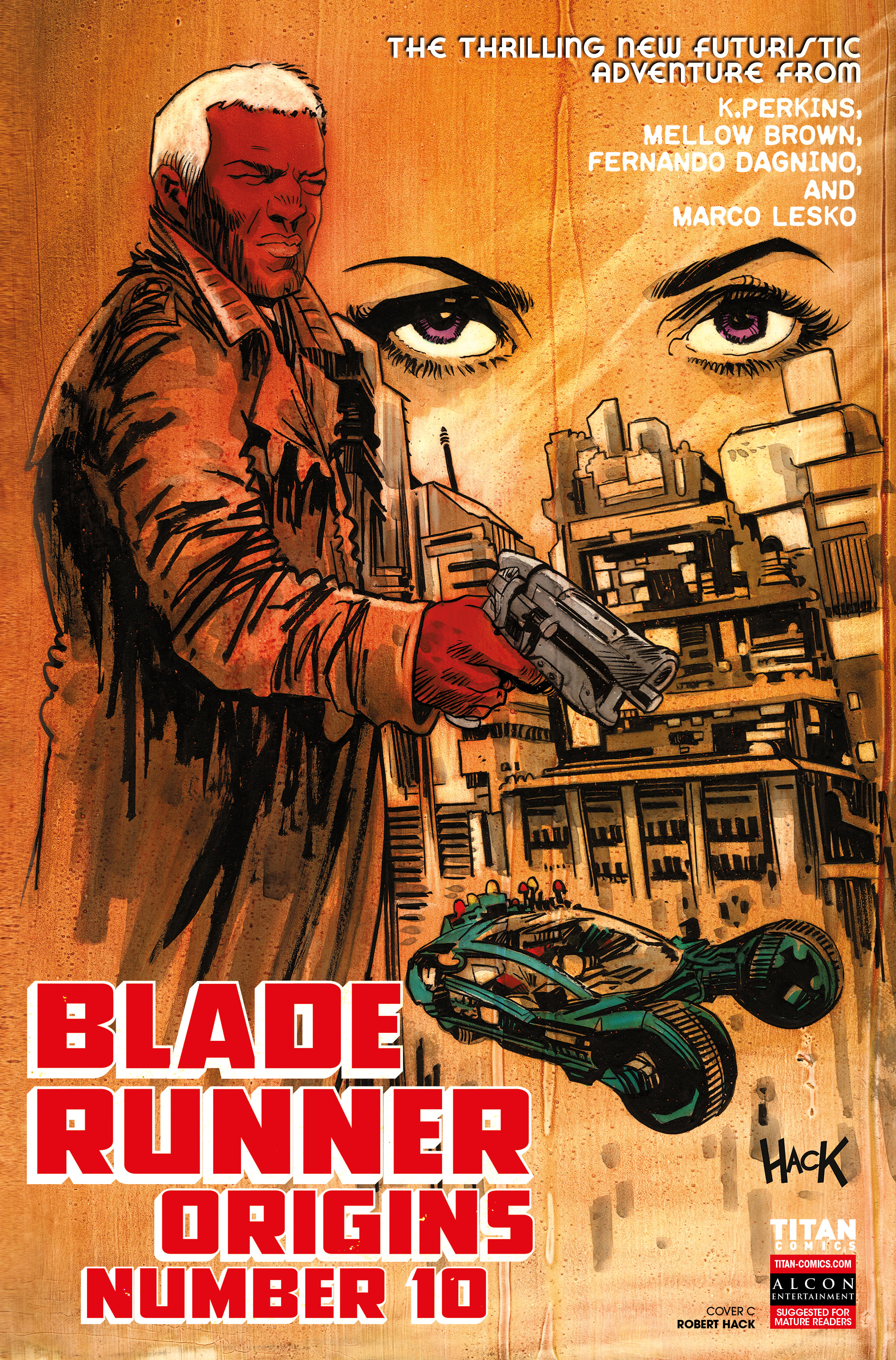 Read online Blade Runner Origins comic -  Issue #10 - 3
