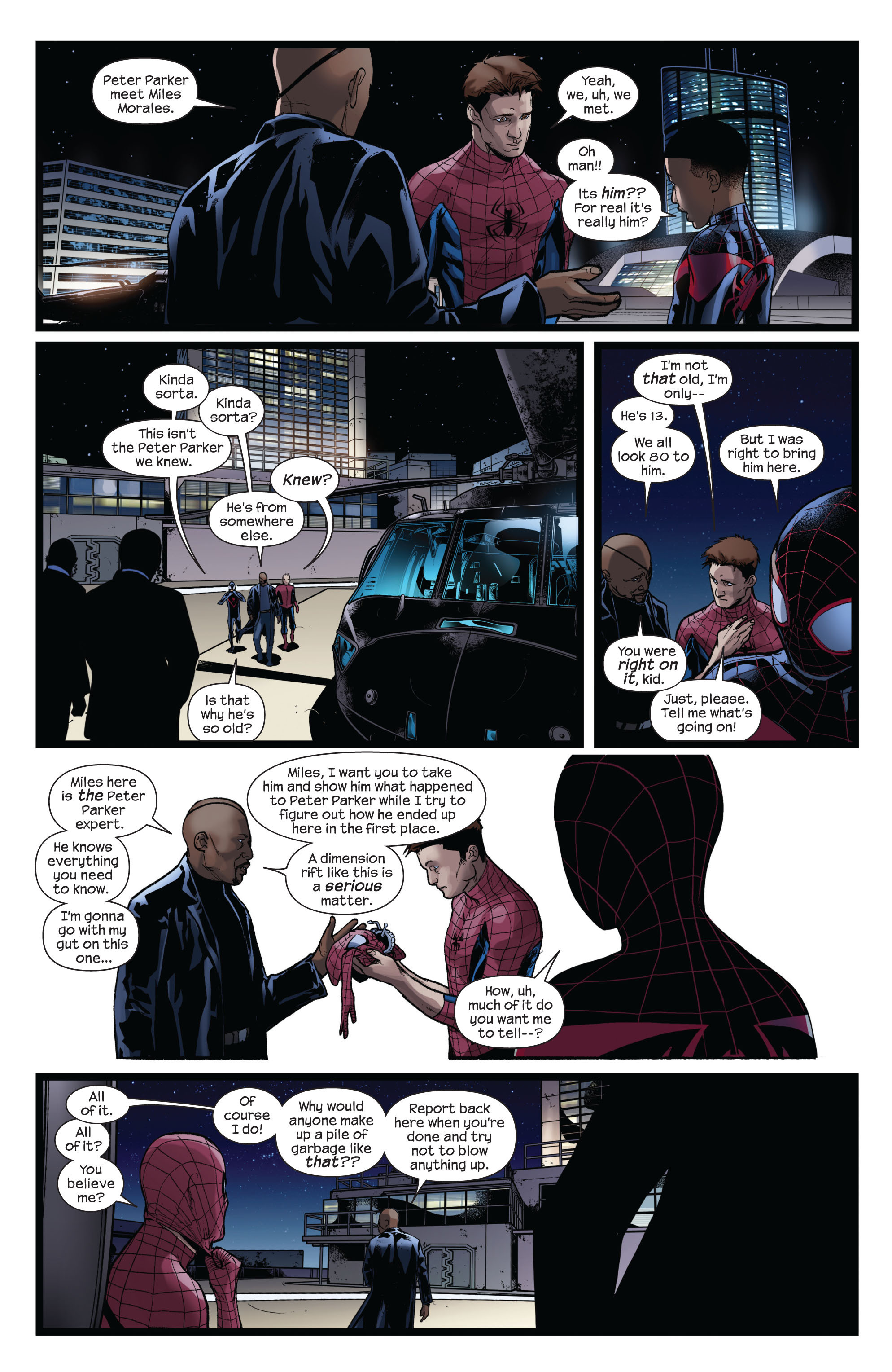 Read online Spider-Men comic -  Issue #2 - 17