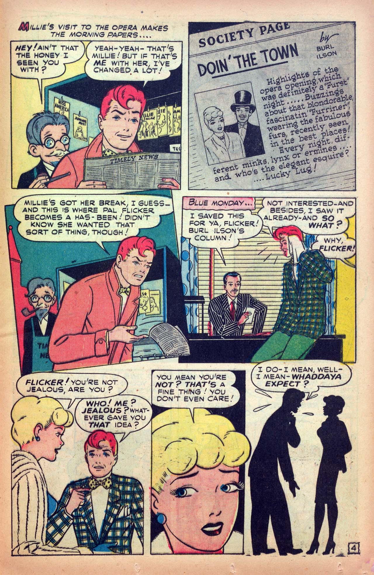 Read online Millie the Model comic -  Issue #10 - 37