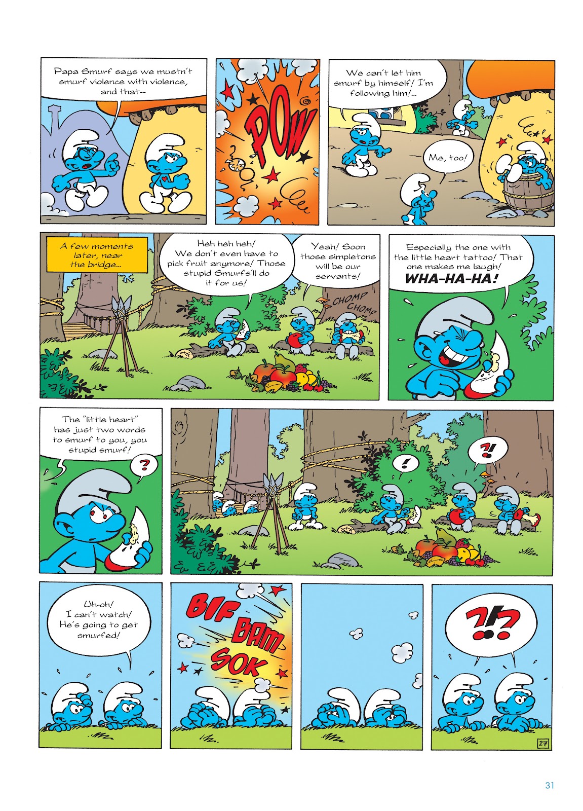 Read online The Smurfs comic -  Issue #22 - 32