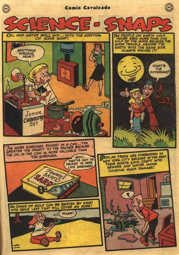 Read online Comic Cavalcade comic -  Issue #29 - 39