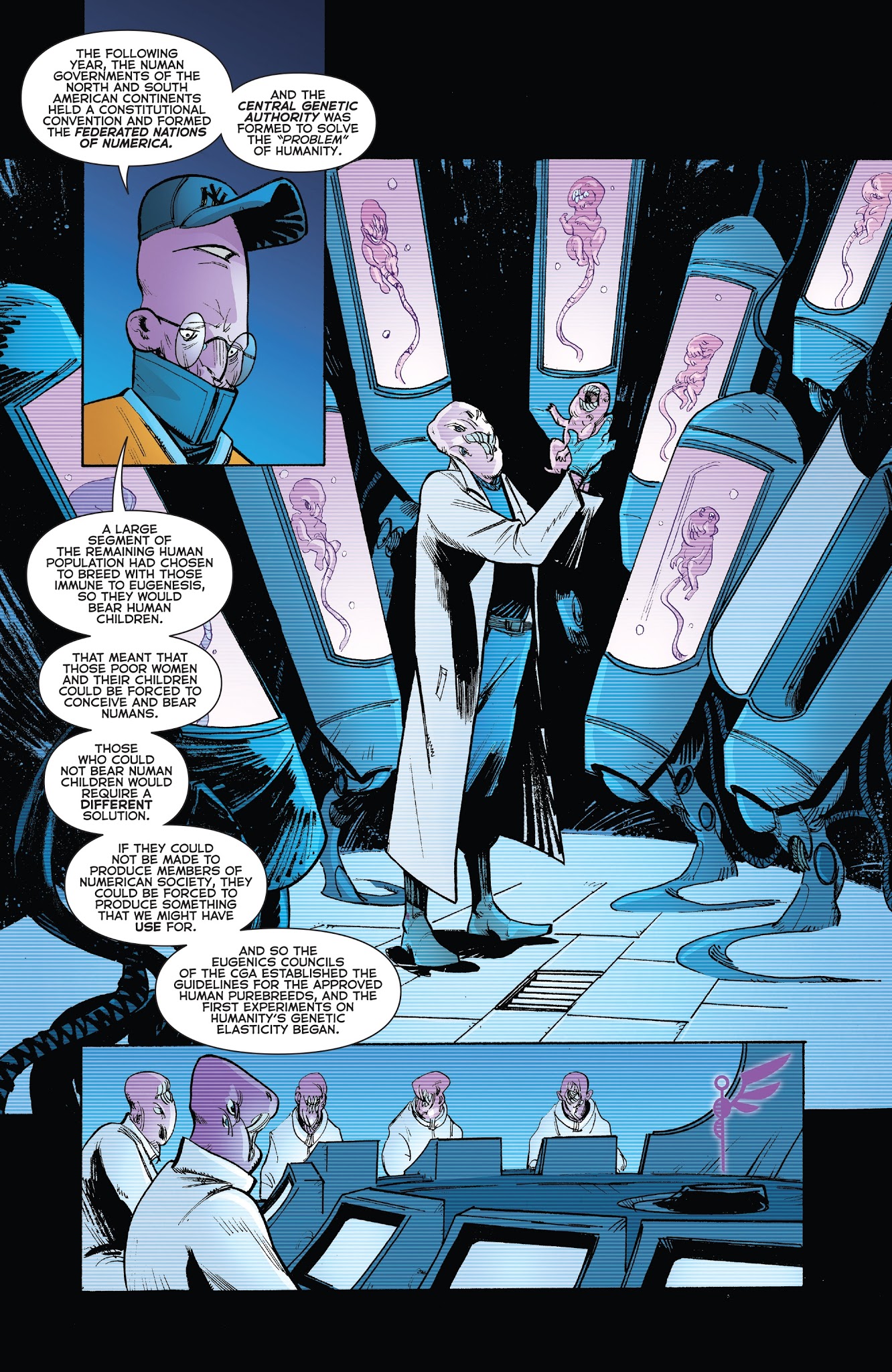 Read online Eugenic comic -  Issue #3 - 21