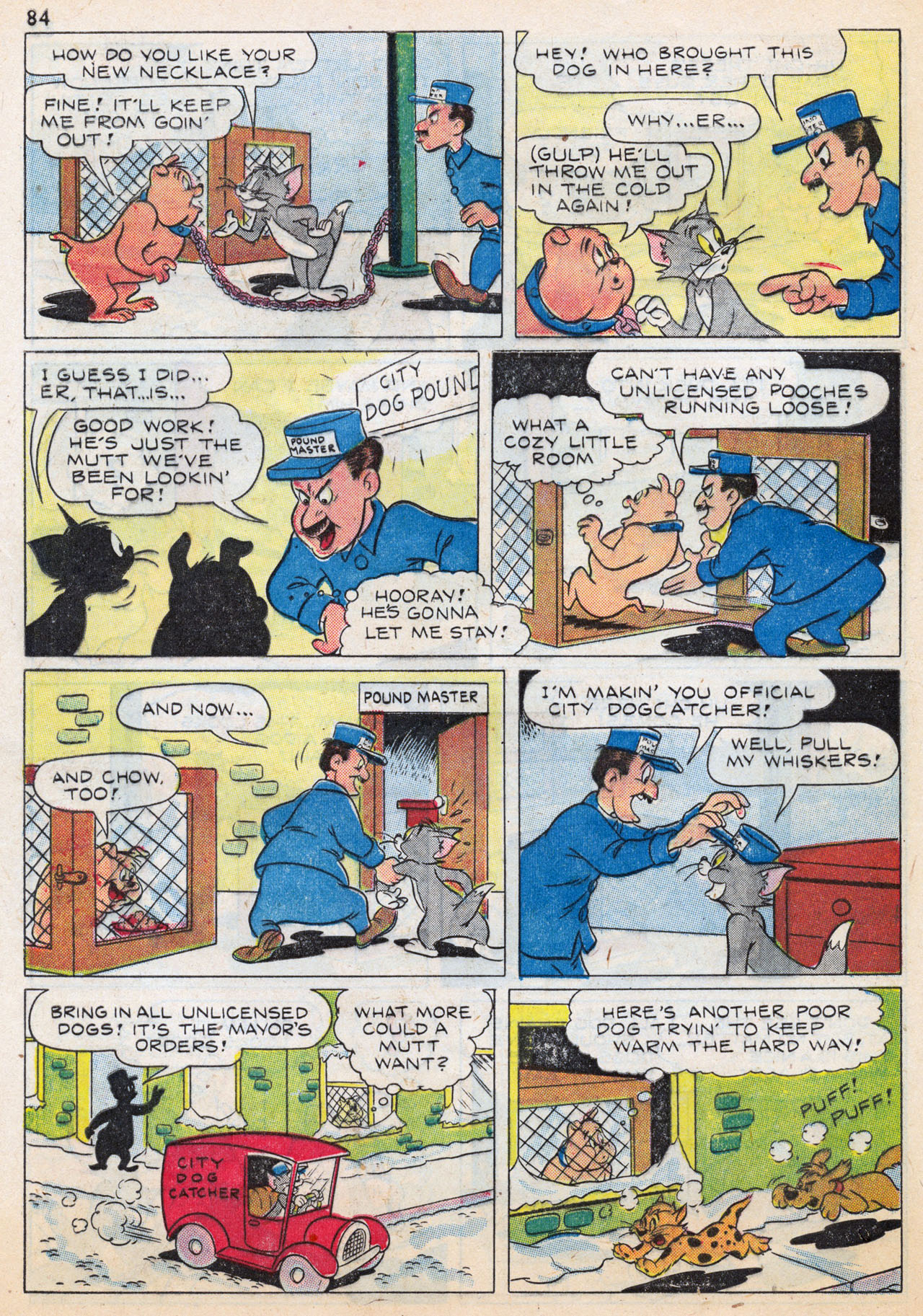 Read online Tom & Jerry Winter Carnival comic -  Issue #2 - 87