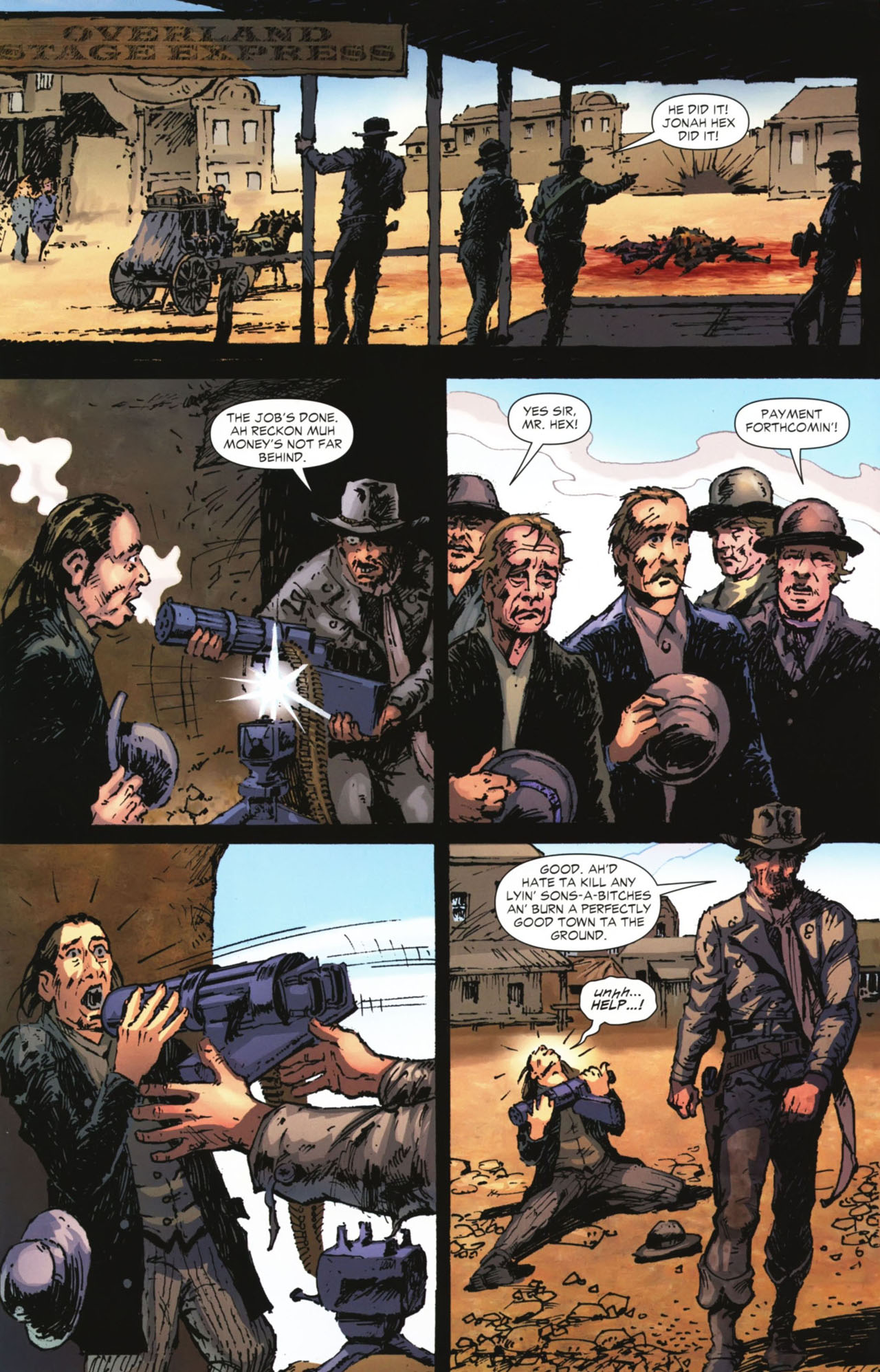 Read online Jonah Hex: No Way Back comic -  Issue # TPB - 11
