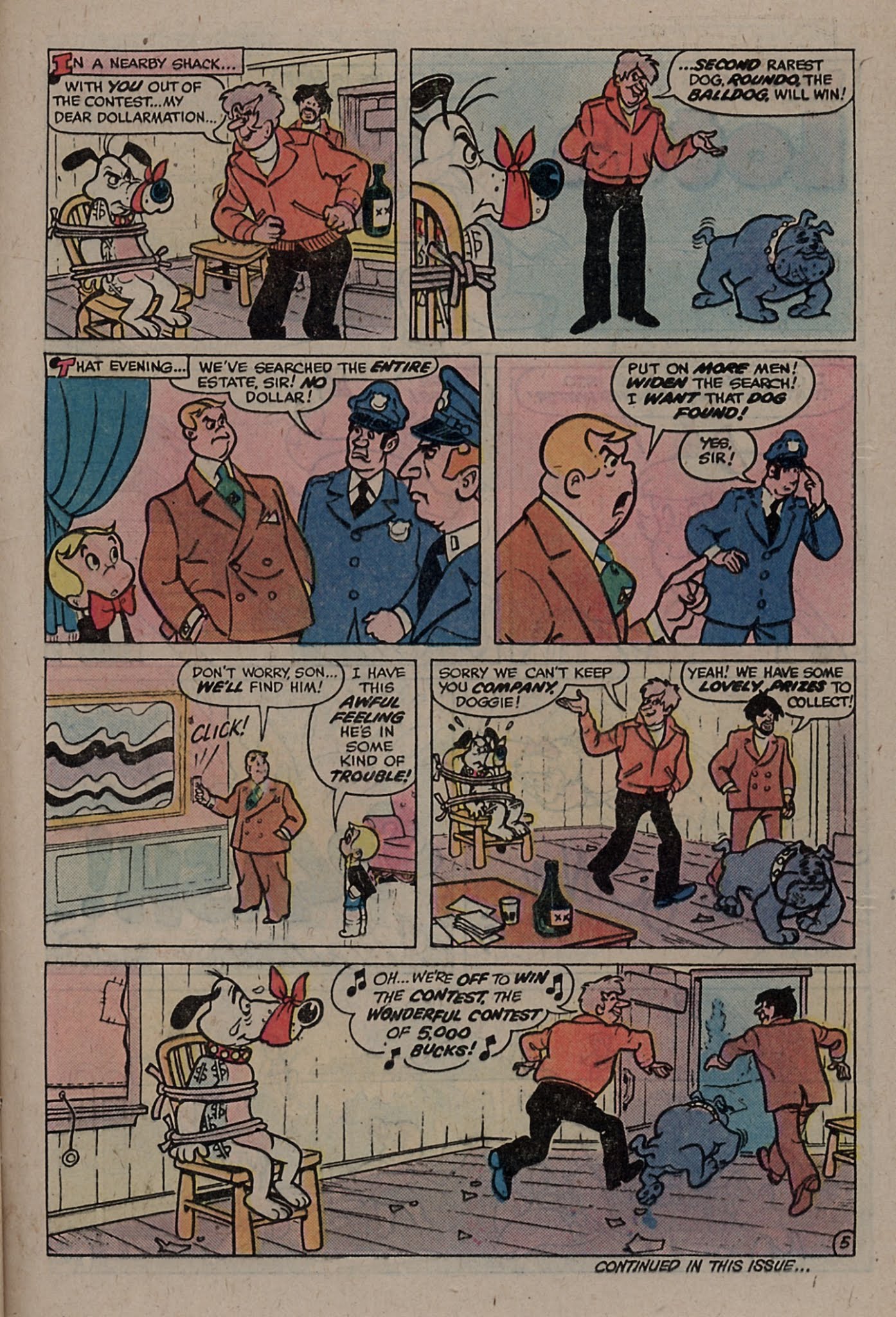 Read online Richie Rich & Dollar the Dog comic -  Issue #8 - 41