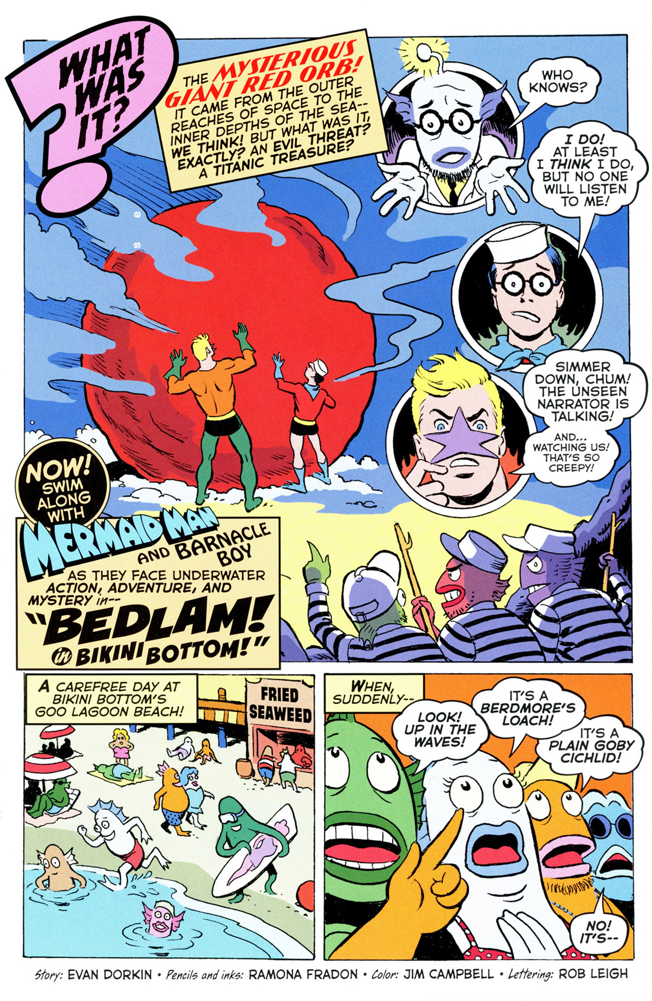 Read online Spongebob Freestyle Funnies comic -  Issue # FCBD 2016 - 18