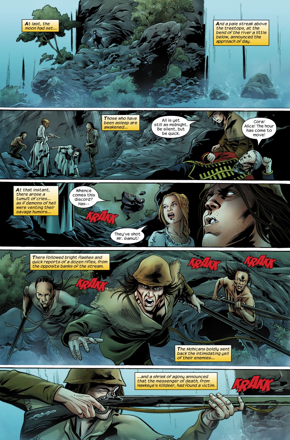 Read online The Last of the Mohicans comic -  Issue #1 - 15