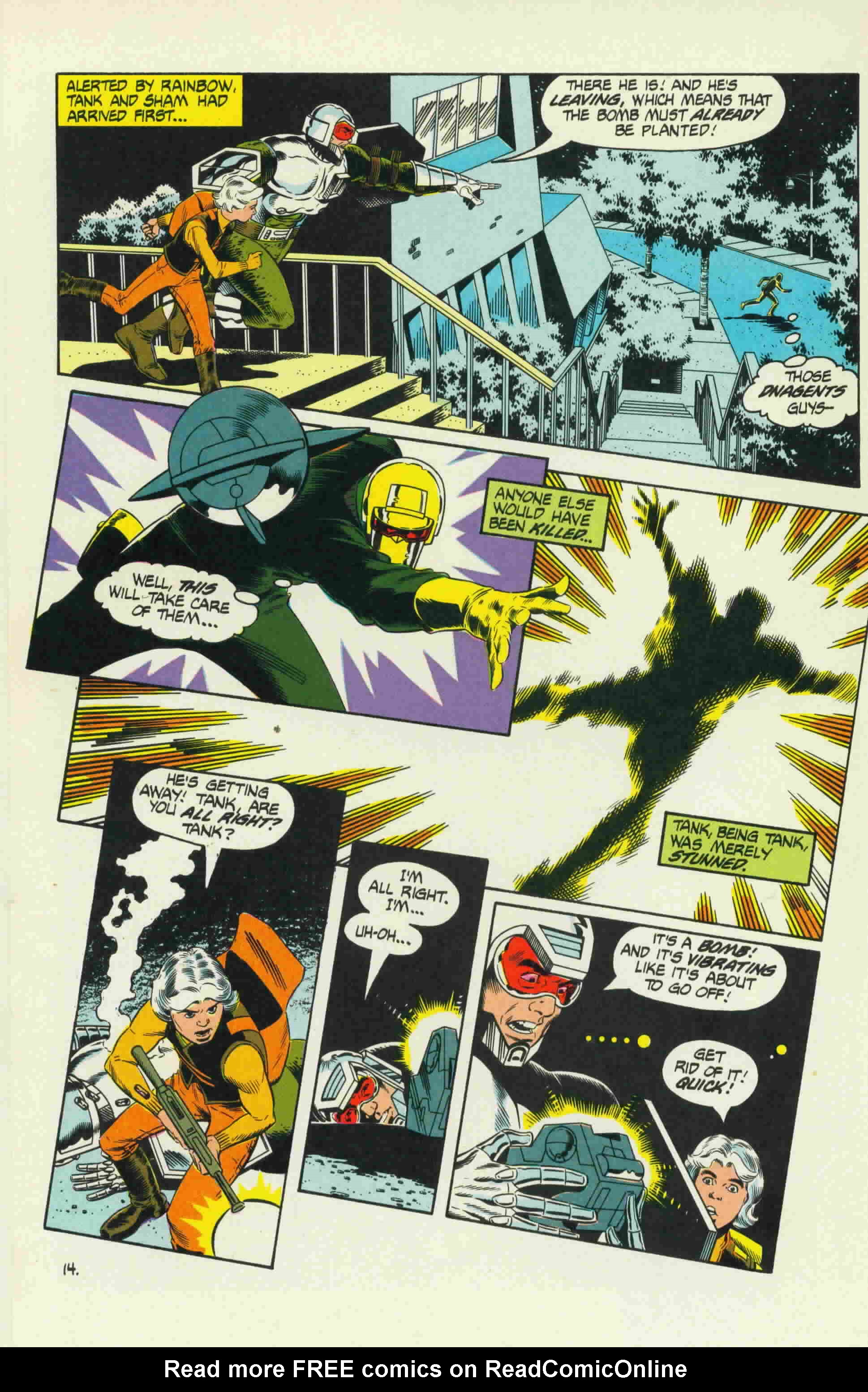Read online DNAgents comic -  Issue #23 - 17