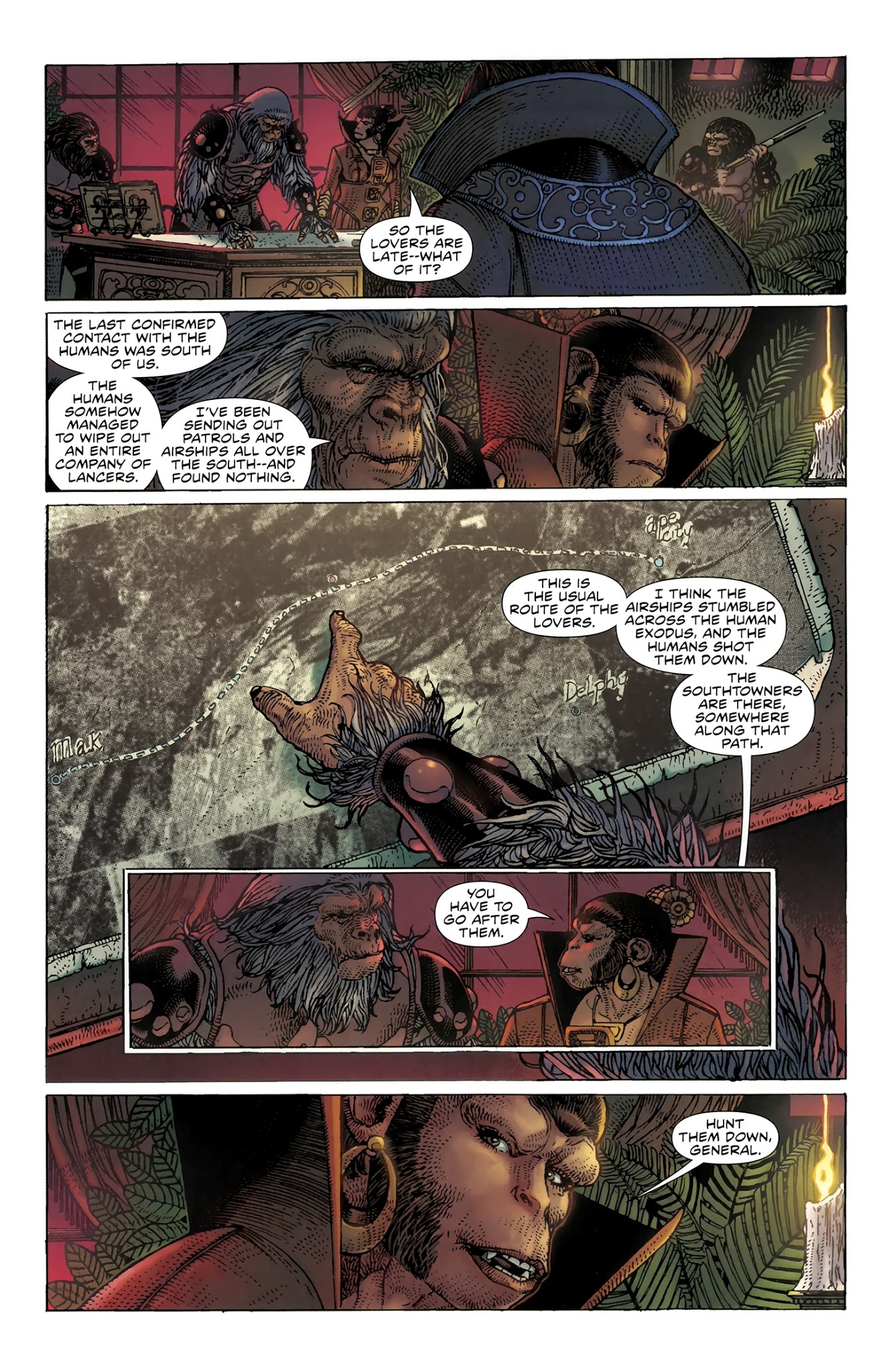 Read online Planet of the Apes (2011) comic -  Issue #9 - 24