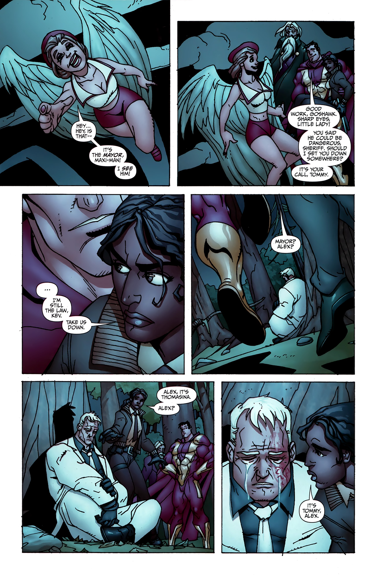 Read online Welcome To Tranquility: One Foot In The Grave comic -  Issue #3 - 10