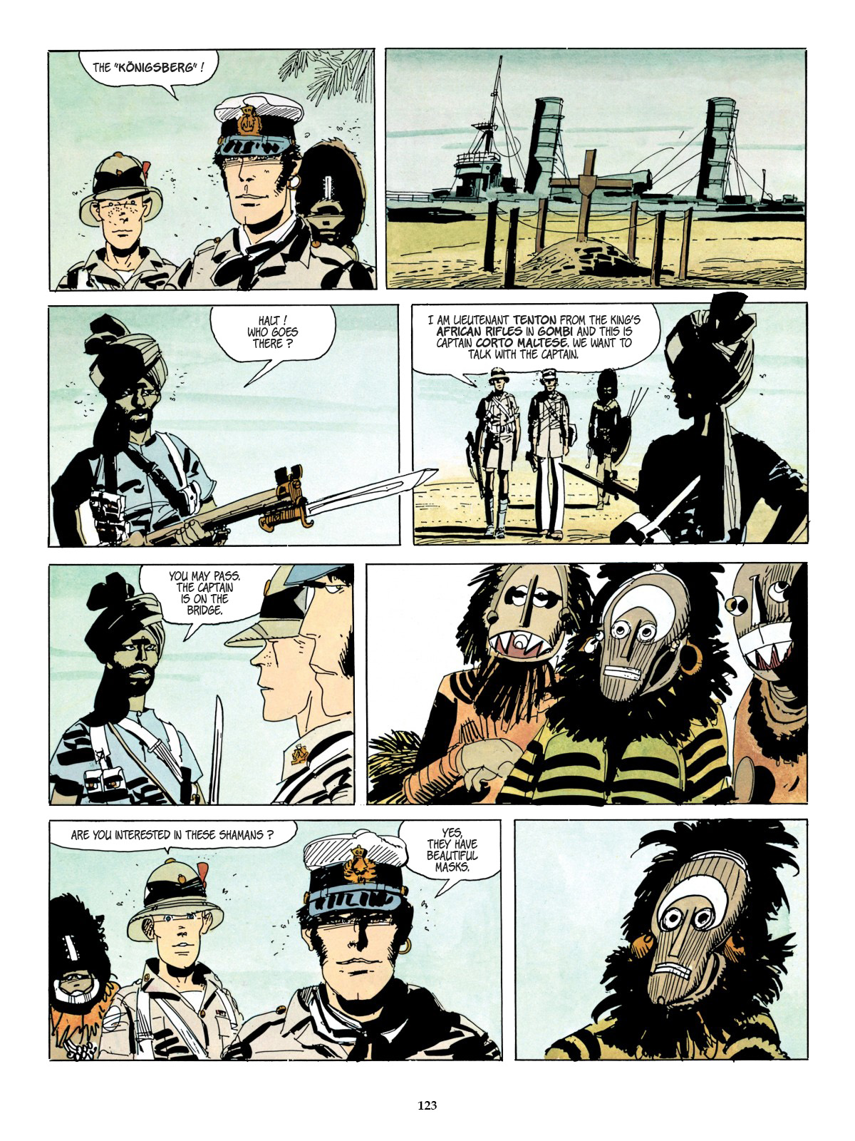 Read online Corto Maltese comic -  Issue # TPB 8 (Part 1) - 88