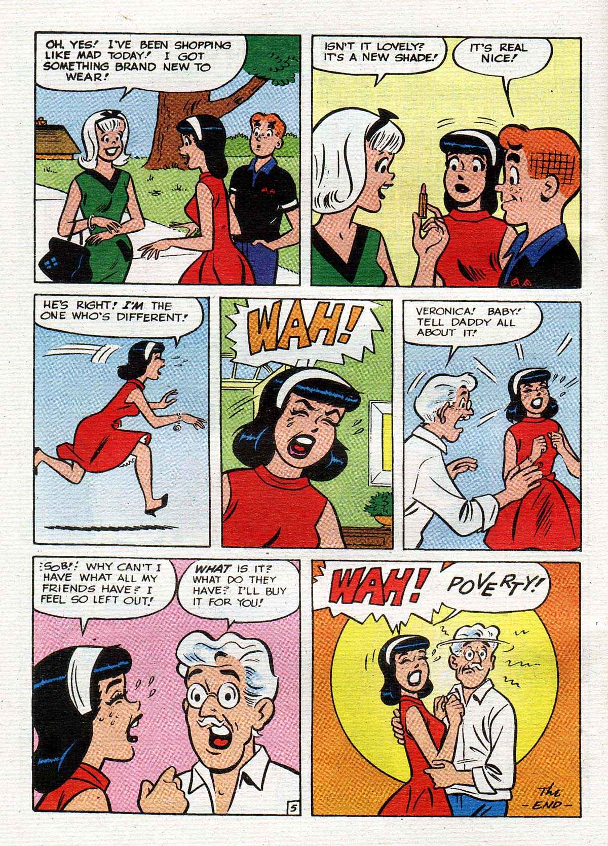 Read online Betty and Veronica Digest Magazine comic -  Issue #54 - 23