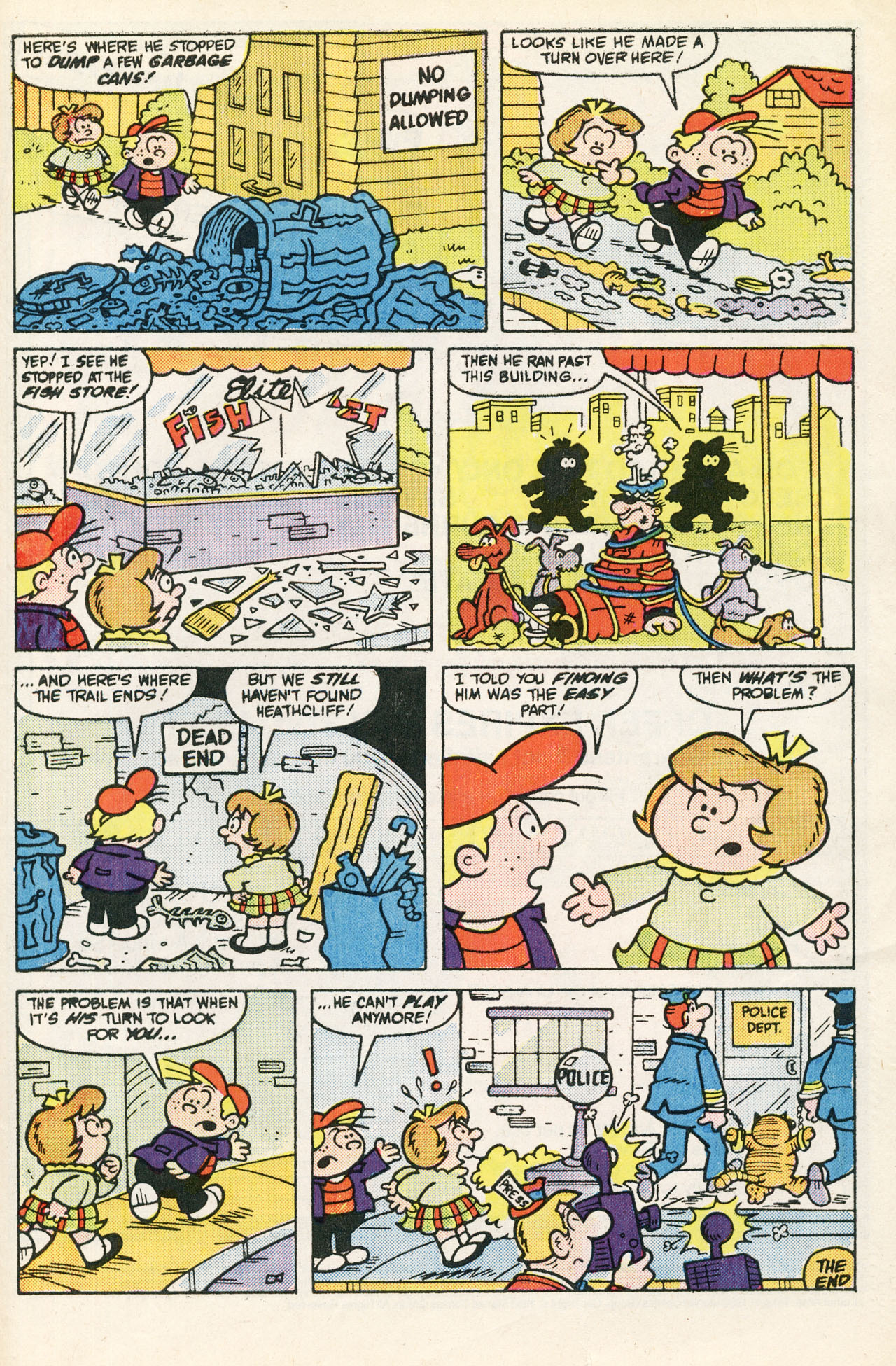 Read online Heathcliff comic -  Issue #8 - 33