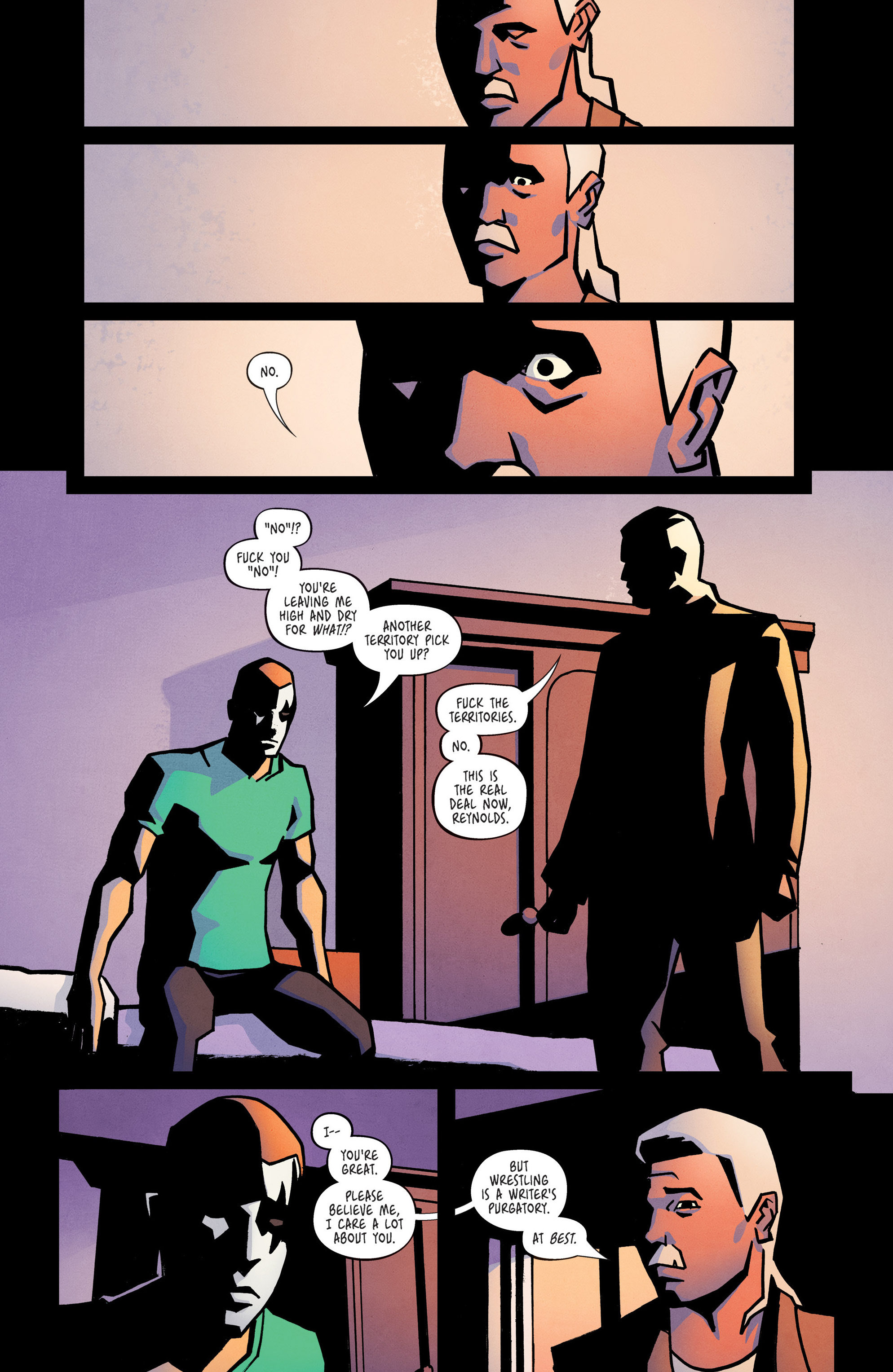 Read online Ringside comic -  Issue #10 - 10