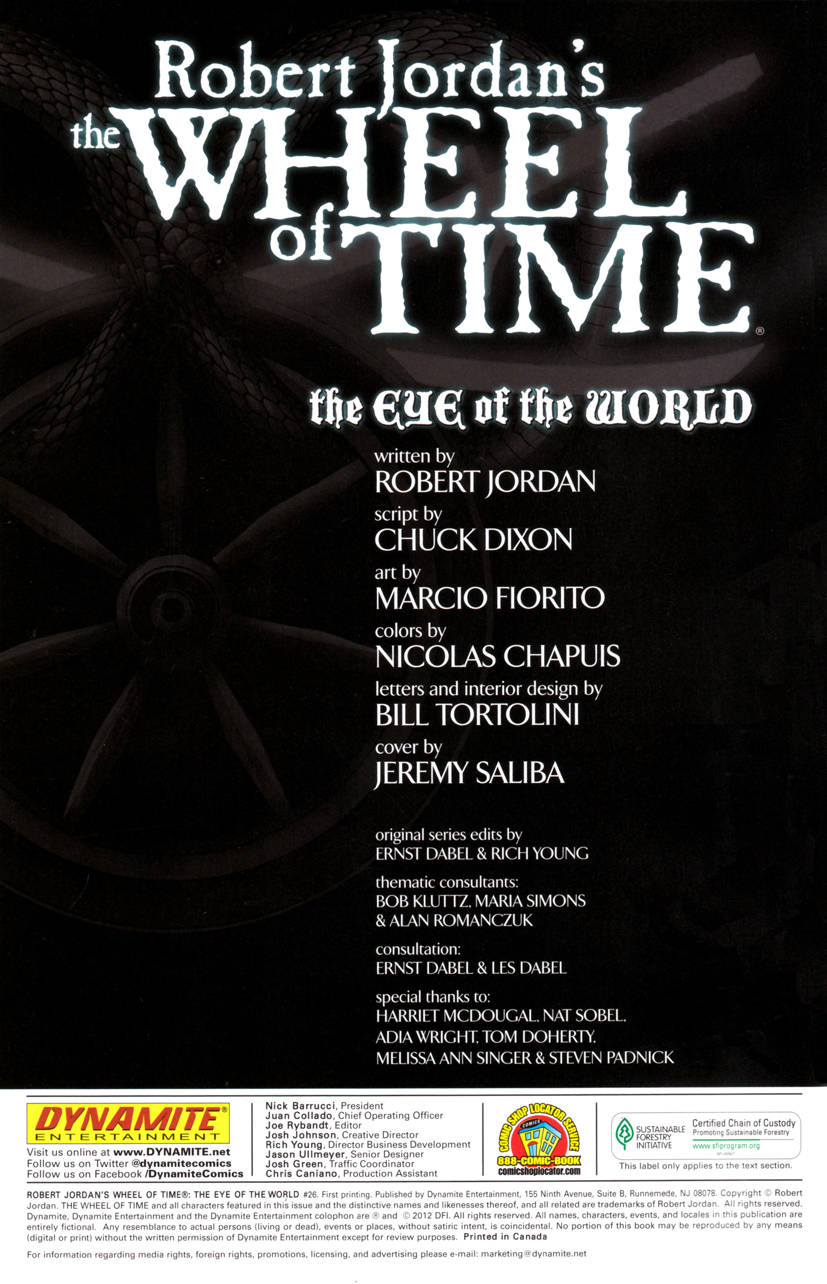 Read online Robert Jordan's Wheel of Time: The Eye of the World comic -  Issue #26 - 2