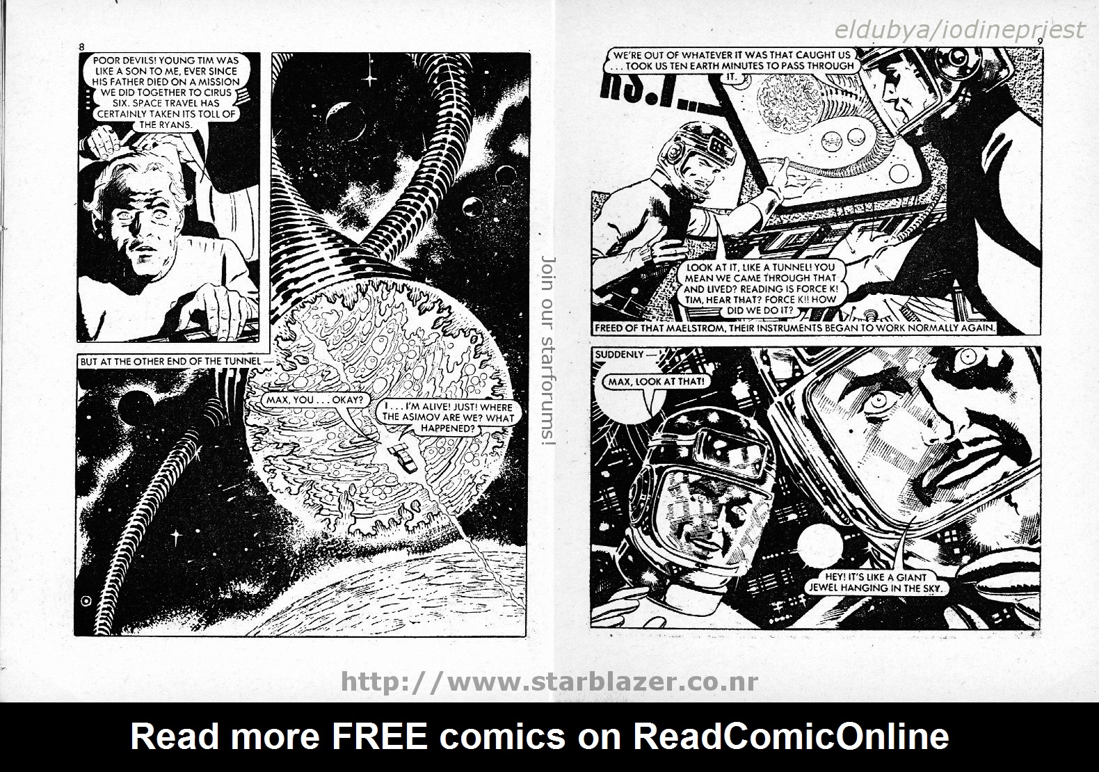 Read online Starblazer comic -  Issue #124 - 6