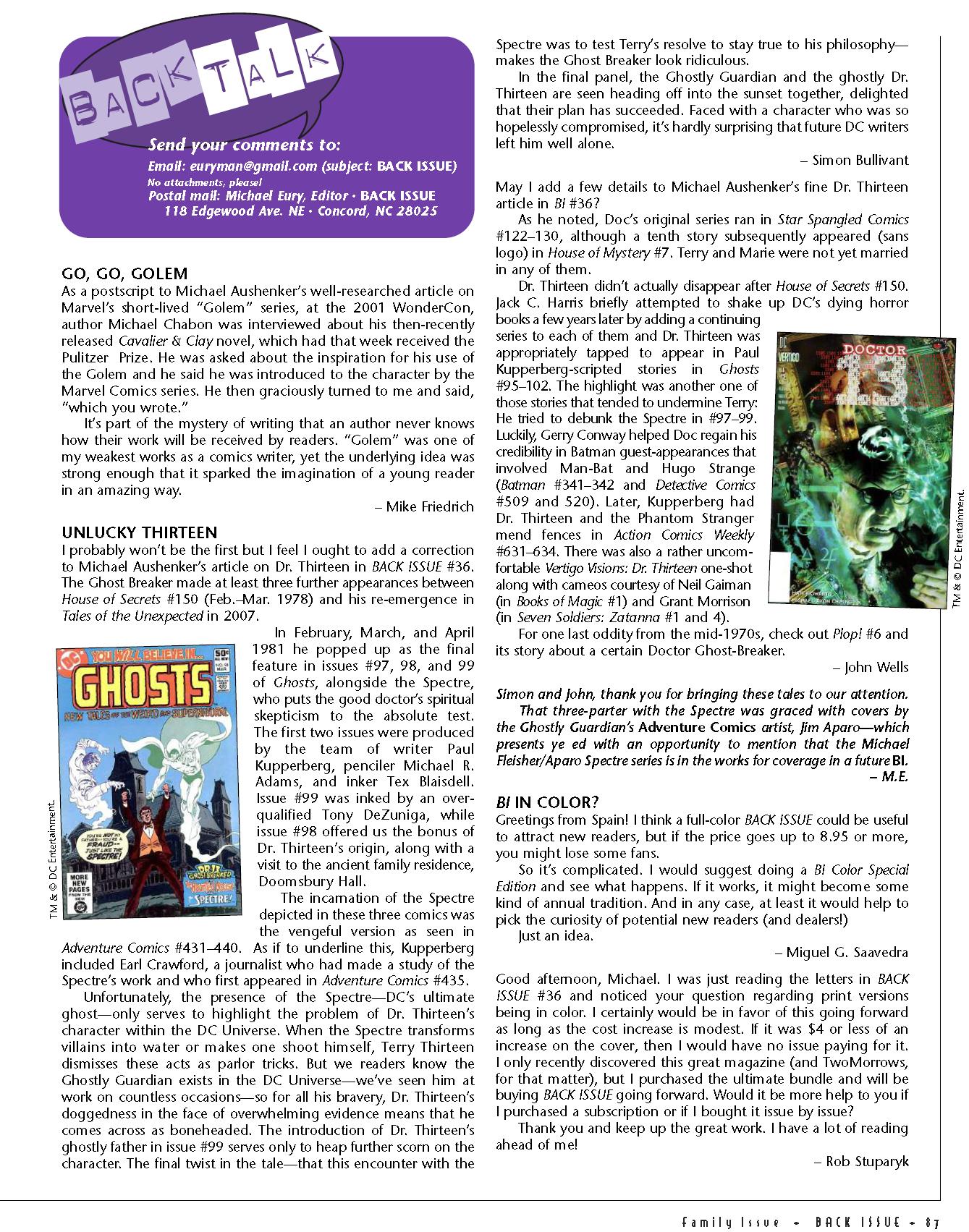 Read online Back Issue comic -  Issue #38 - 89