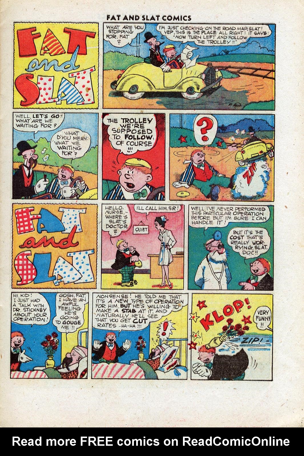 Read online Fat and Slat comic -  Issue #1 - 7