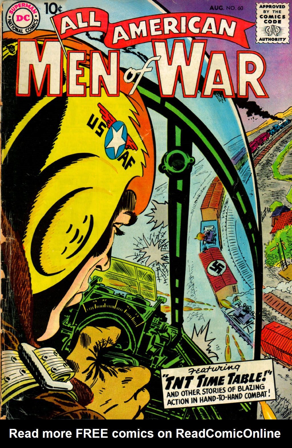 Read online All-American Men of War comic -  Issue #60 - 1