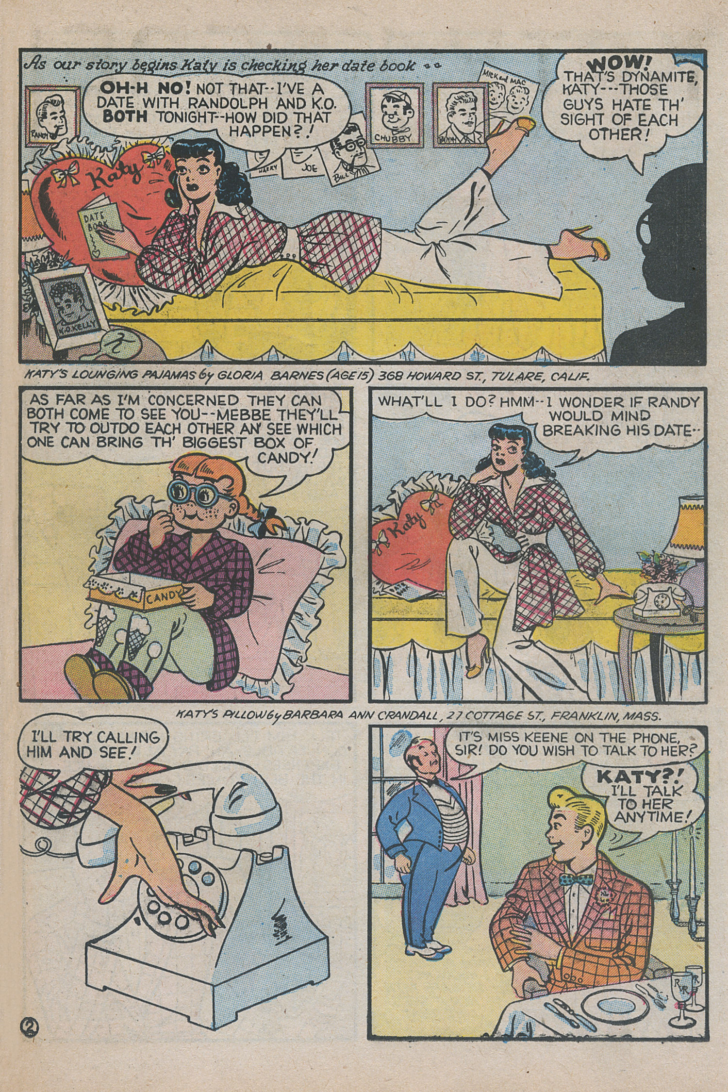 Read online Pep Comics comic -  Issue #95 - 35