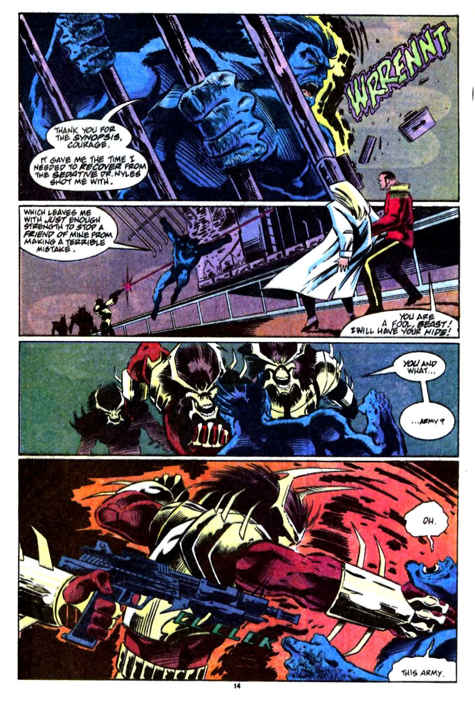 Read online Marvel Comics Presents (1988) comic -  Issue #90 - 16